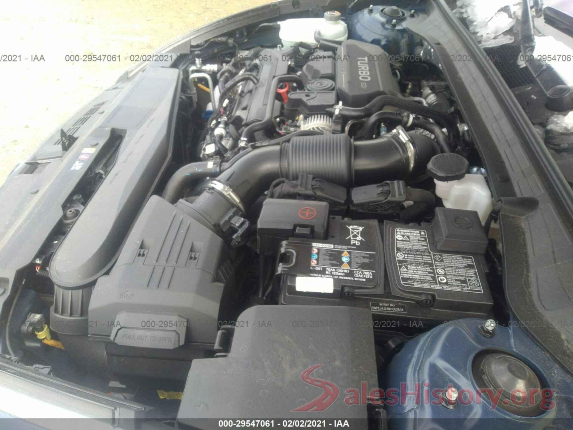 5NPEJ4J24MH062634 2021 HYUNDAI SONATA