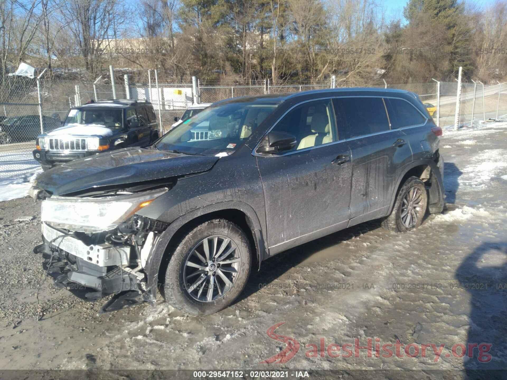 5TDJZRFH6HS419006 2017 TOYOTA HIGHLANDER