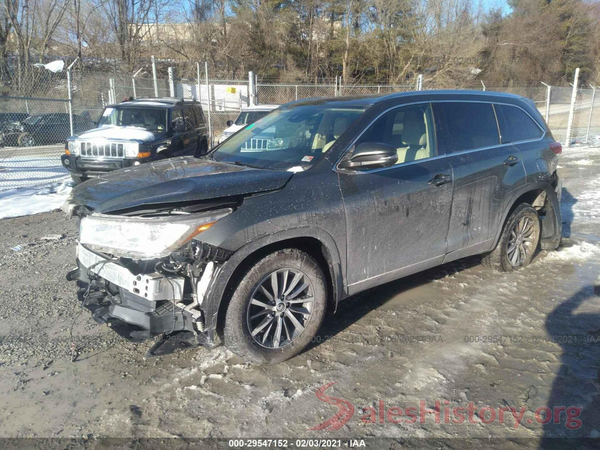 5TDJZRFH6HS419006 2017 TOYOTA HIGHLANDER