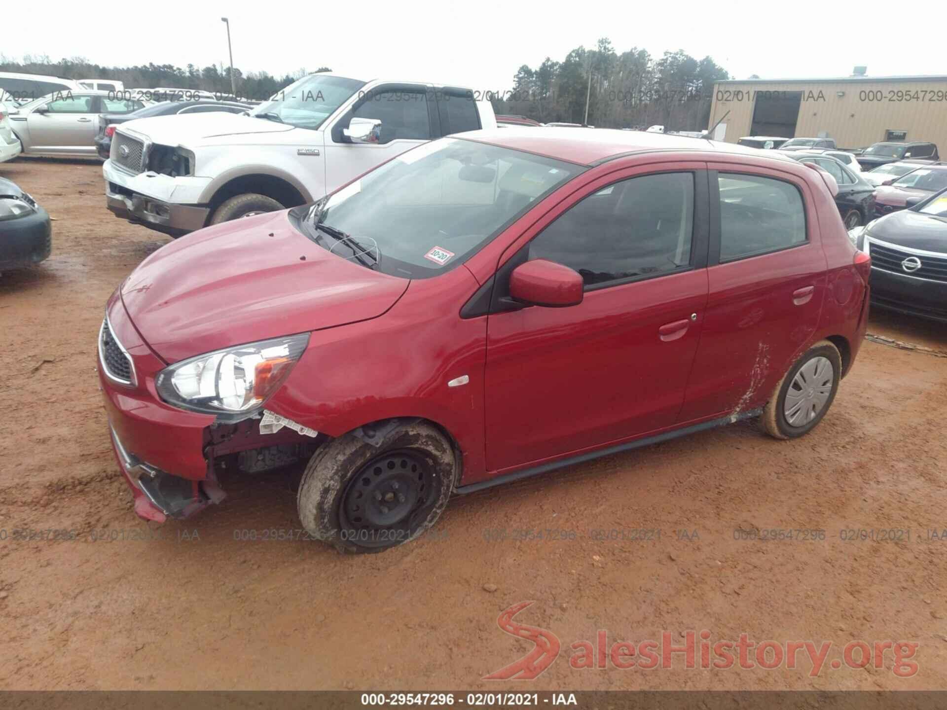 ML32A3HJ9JH014151 2018 MITSUBISHI MIRAGE