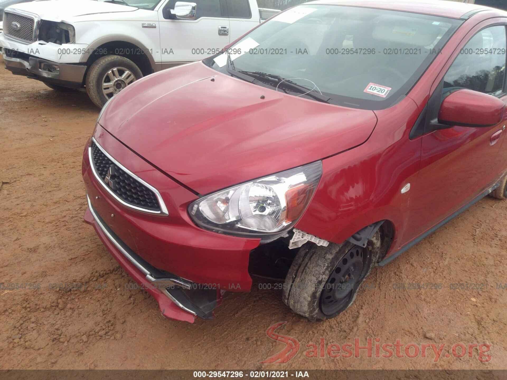 ML32A3HJ9JH014151 2018 MITSUBISHI MIRAGE