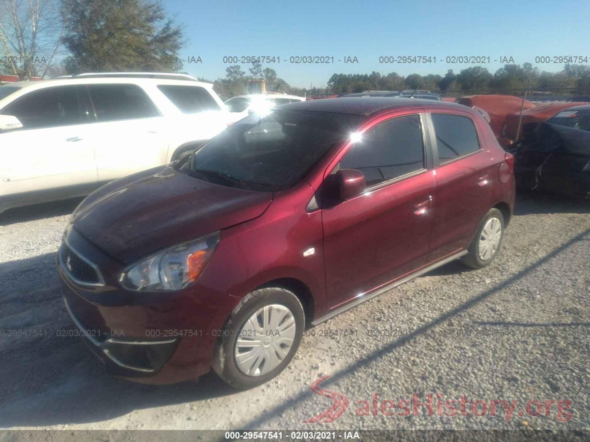 ML32A3HJ7HH007919 2017 MITSUBISHI MIRAGE