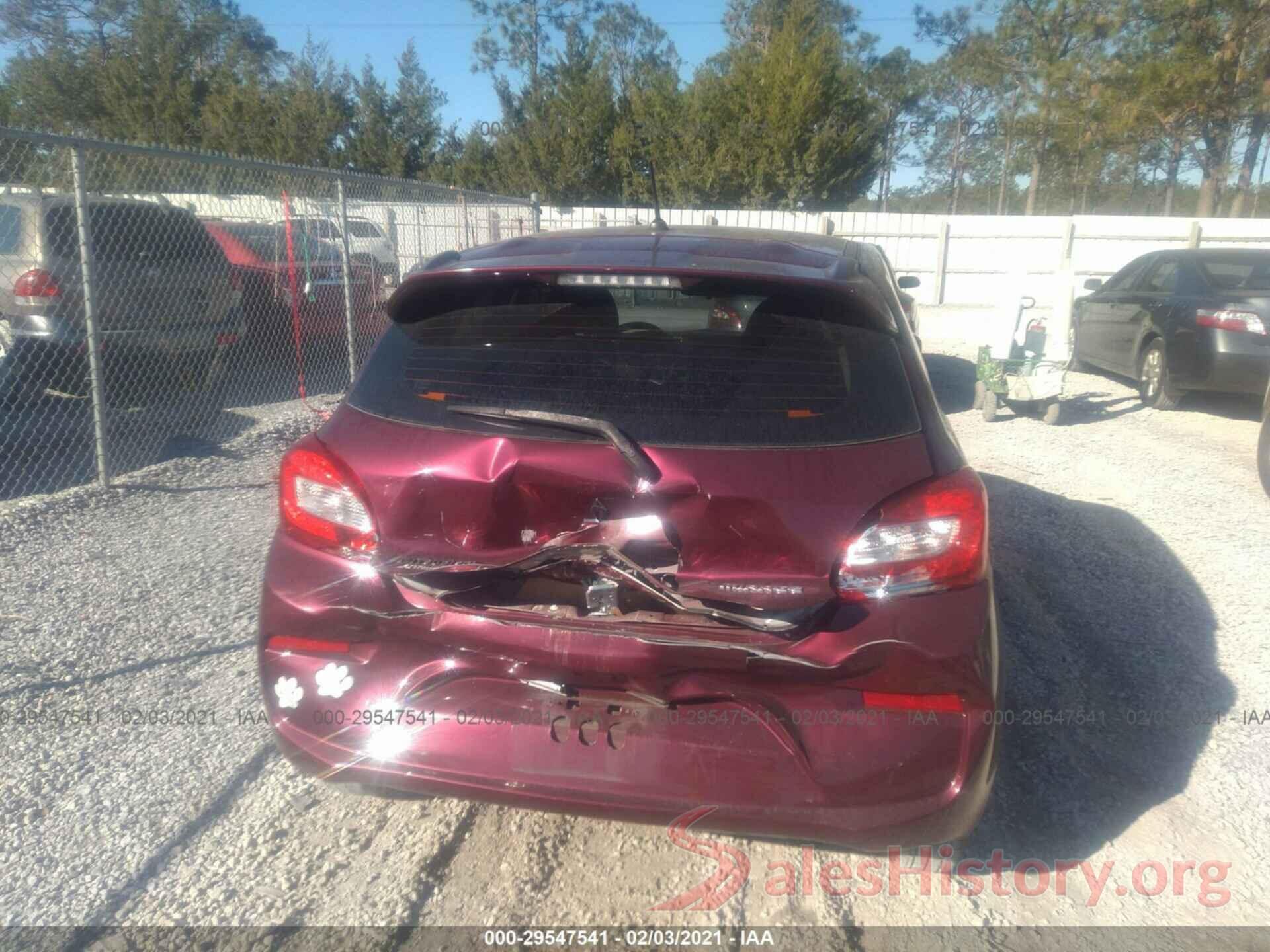 ML32A3HJ7HH007919 2017 MITSUBISHI MIRAGE