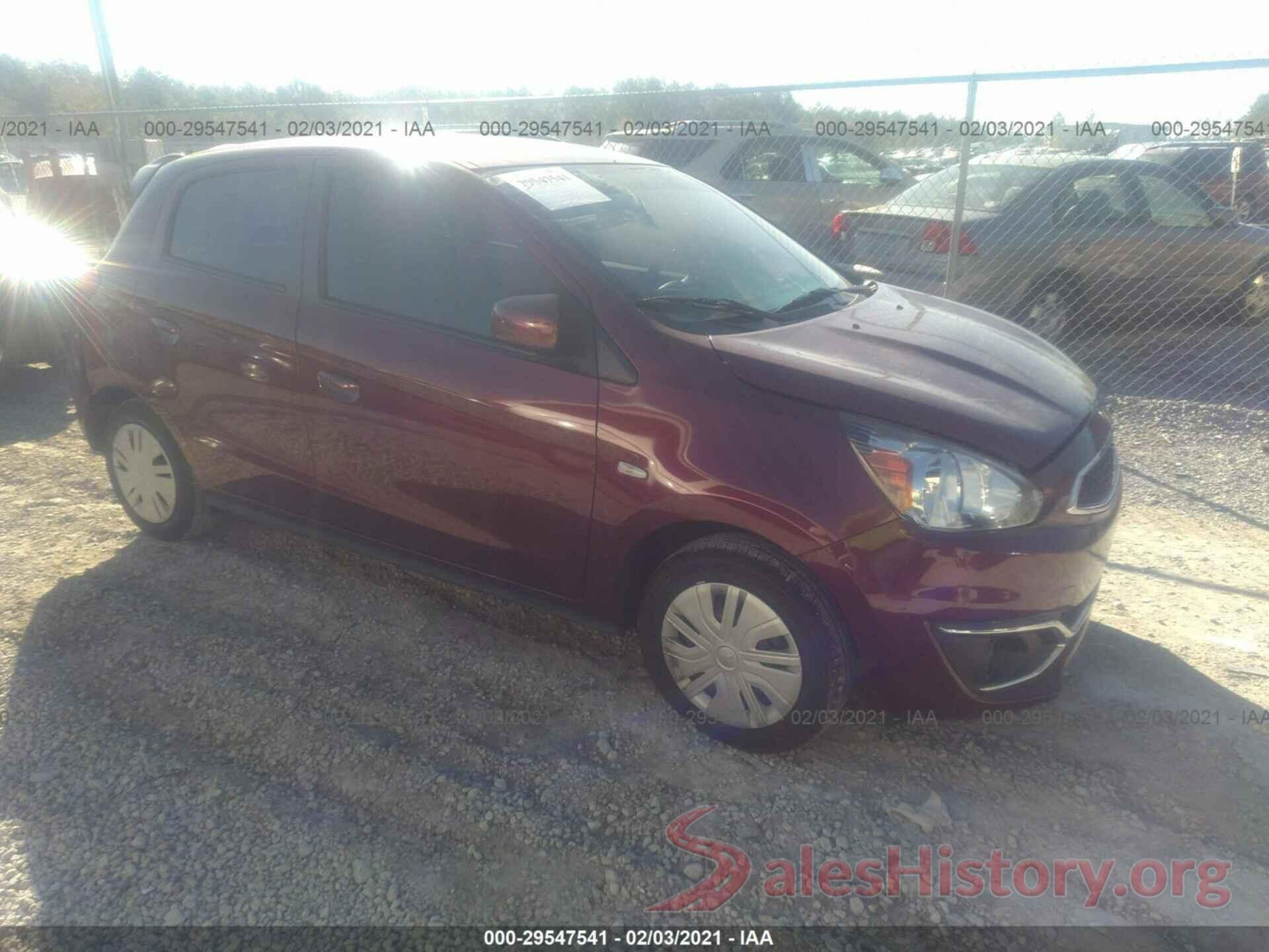 ML32A3HJ7HH007919 2017 MITSUBISHI MIRAGE