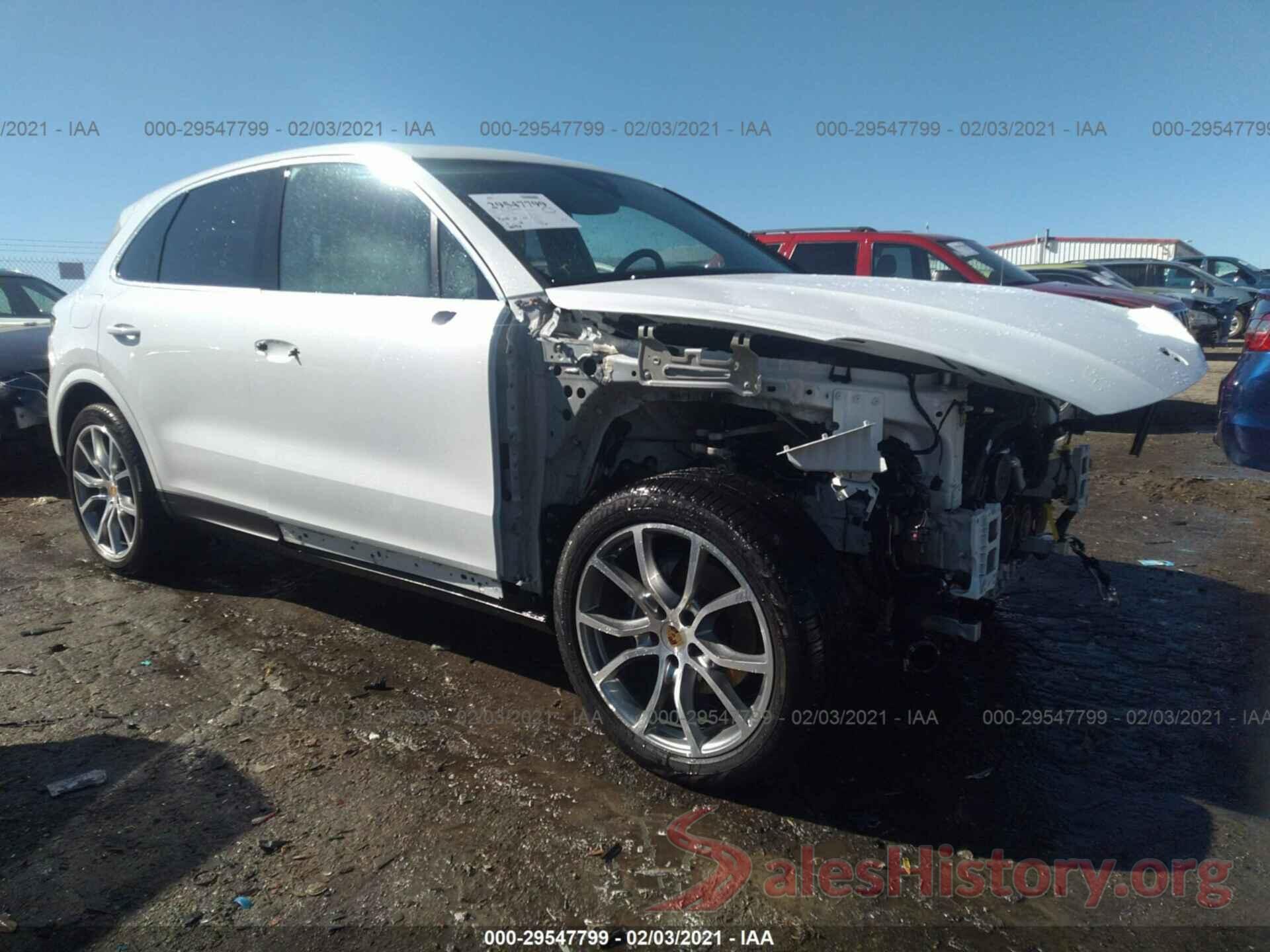 WP1AA2AY9KDA16189 2019 PORSCHE CAYENNE