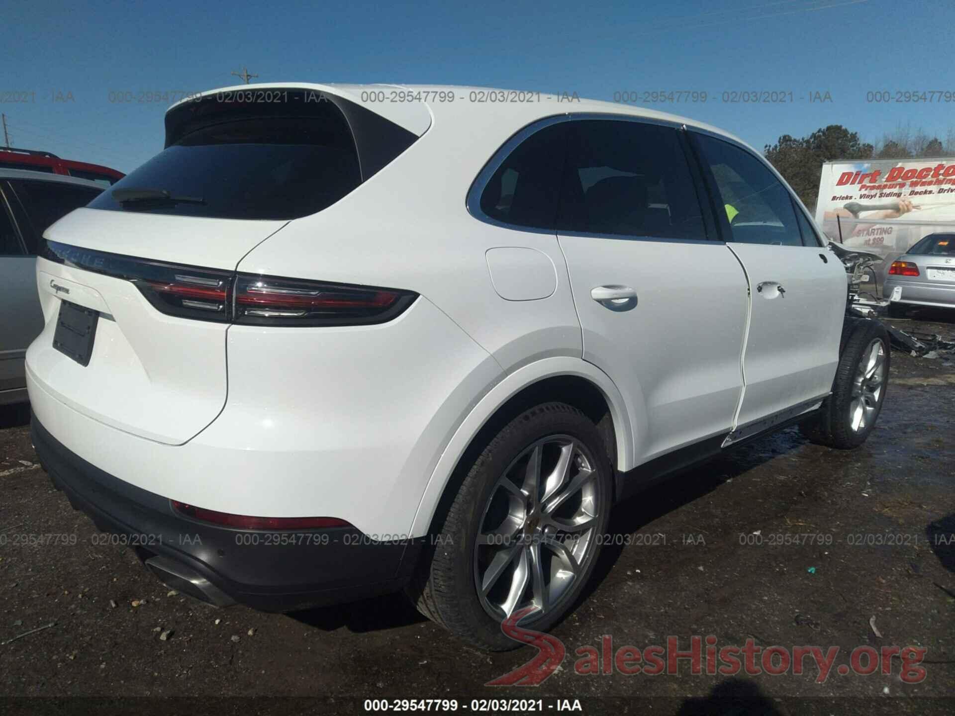 WP1AA2AY9KDA16189 2019 PORSCHE CAYENNE