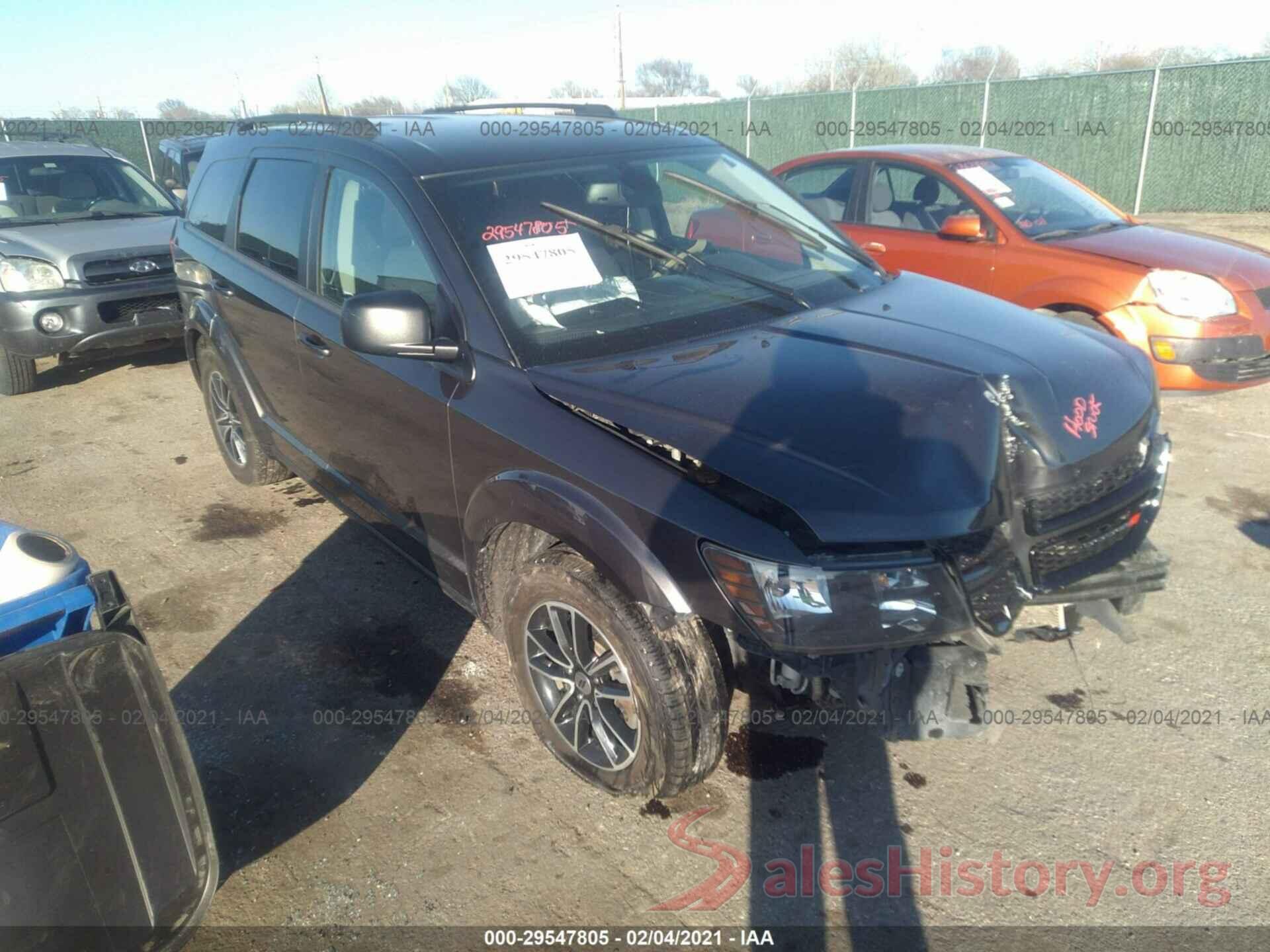 3C4PDCAB6JT496835 2018 DODGE JOURNEY