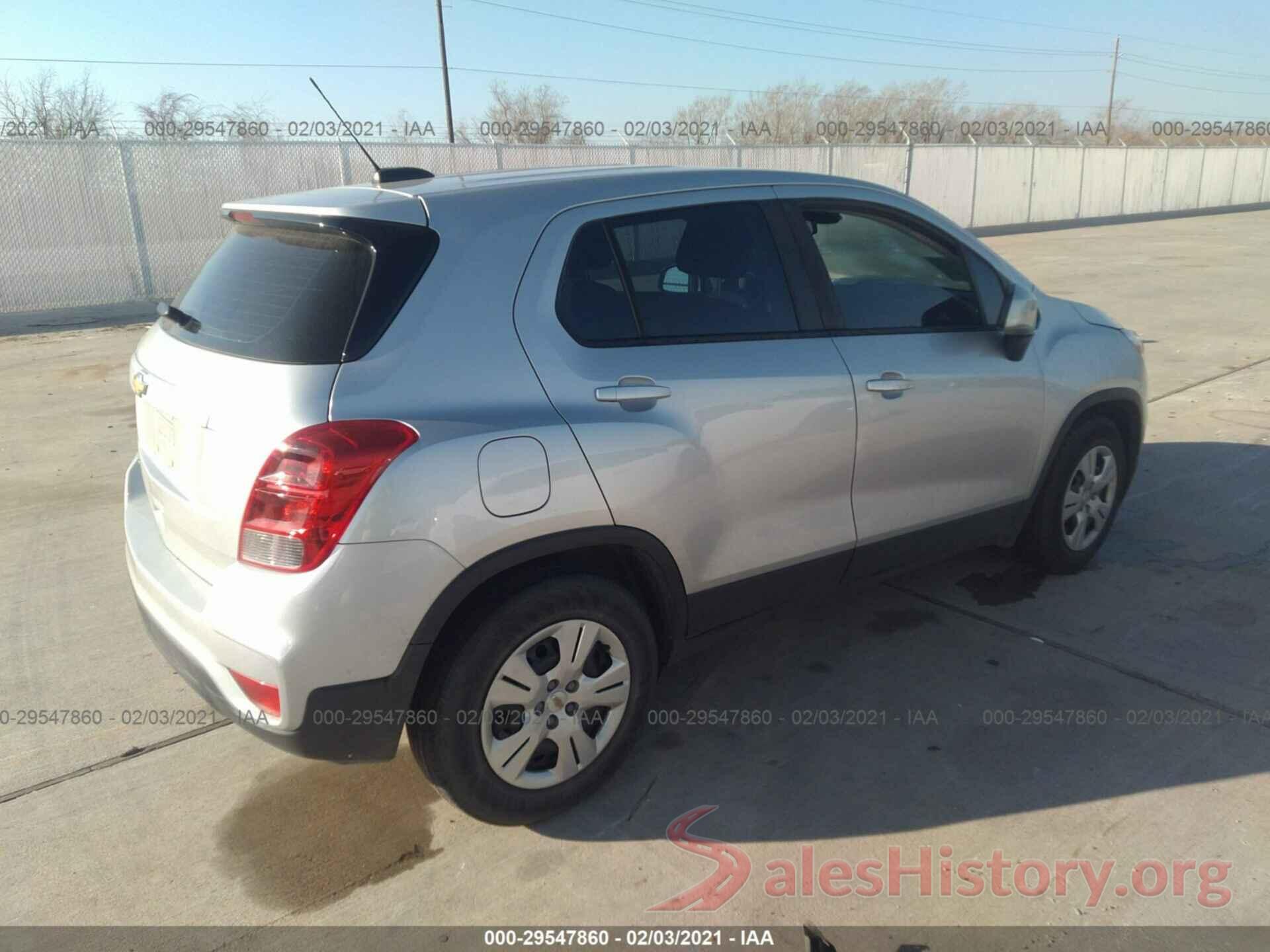 KL7CJKSBXJB596287 2018 CHEVROLET TRAX