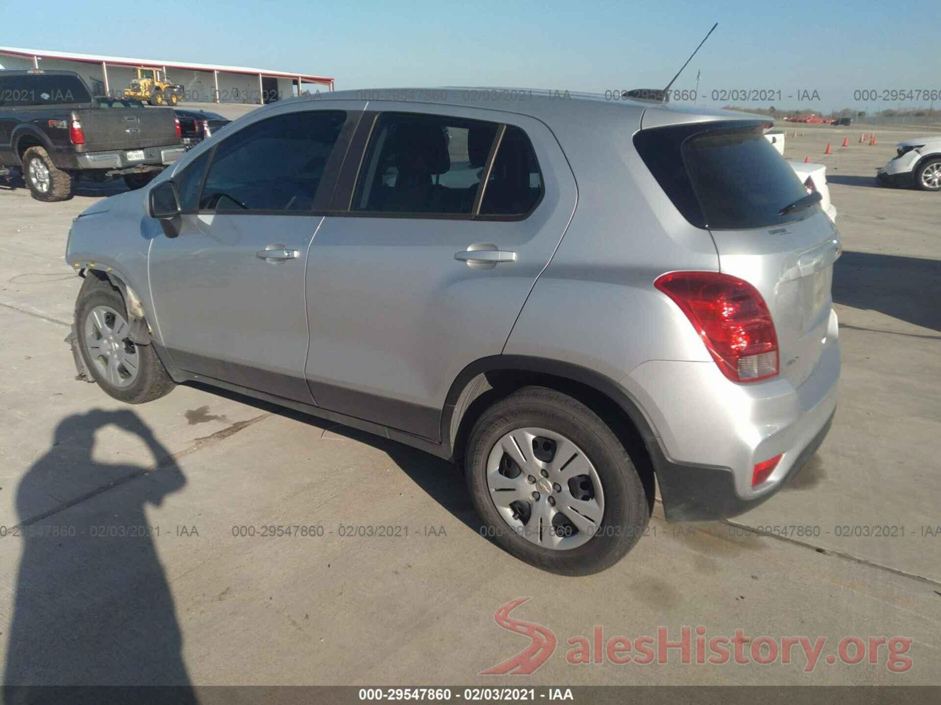 KL7CJKSBXJB596287 2018 CHEVROLET TRAX