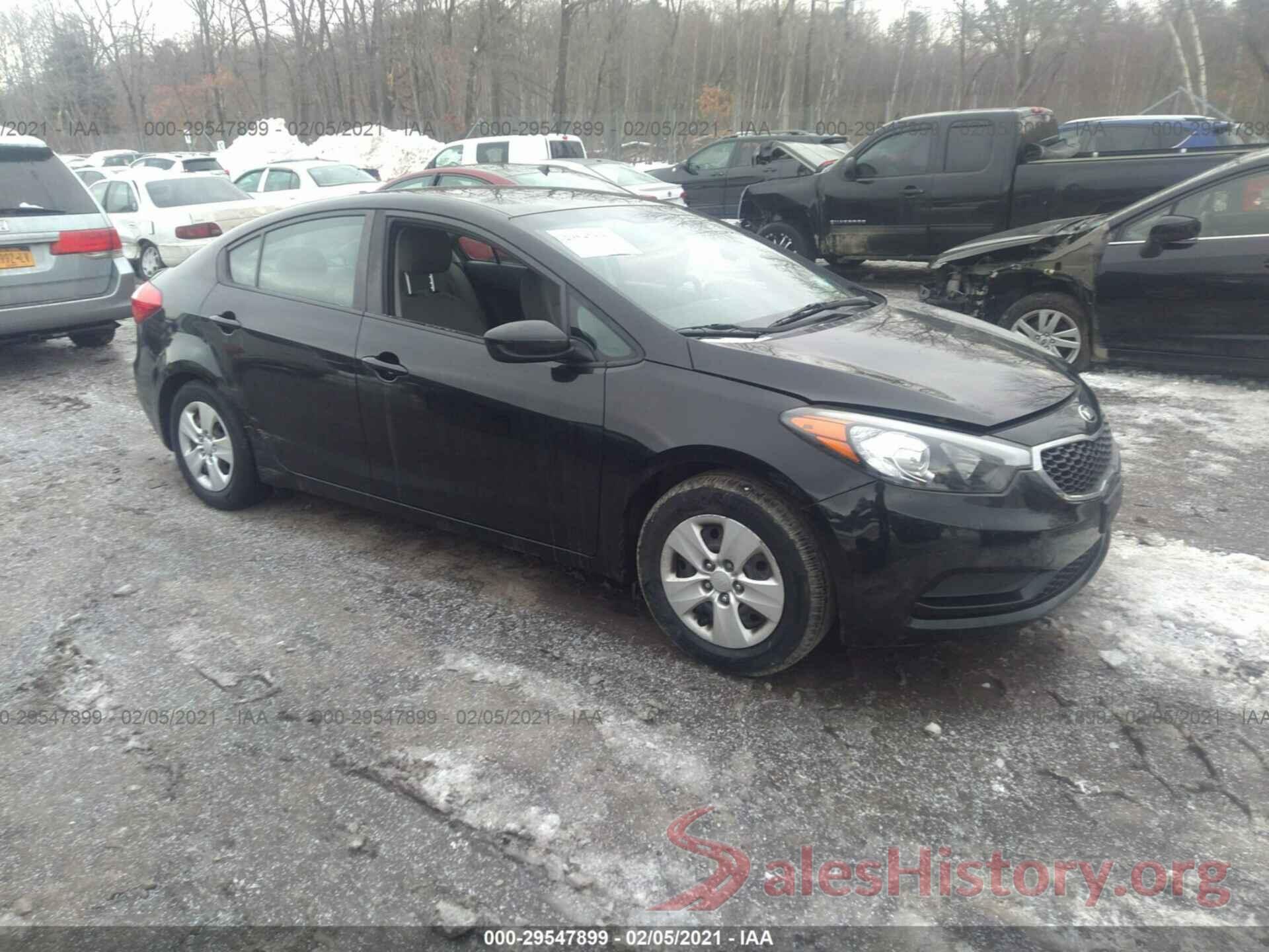 KNAFK4A62G5509919 2016 KIA FORTE