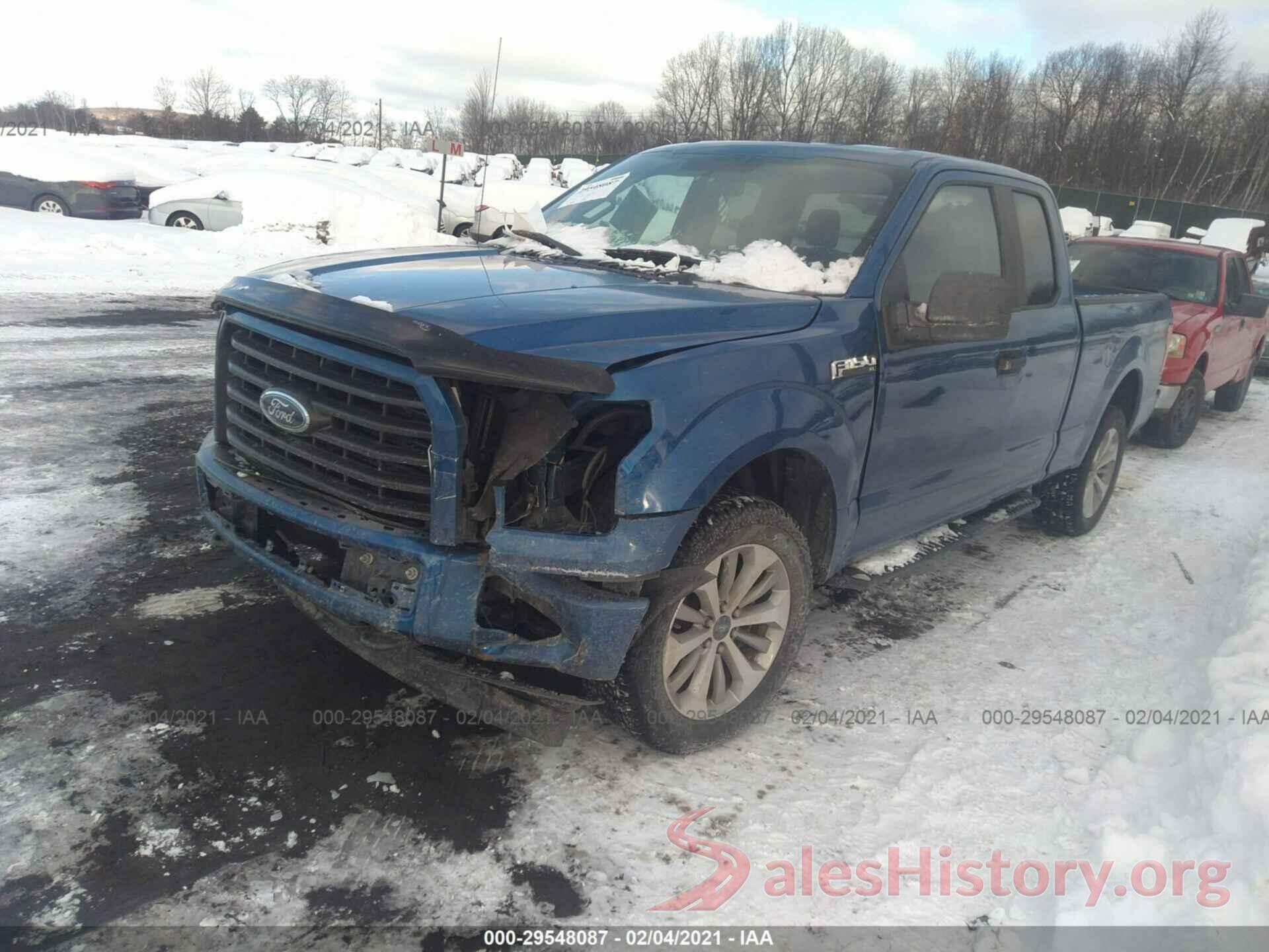 1FTFX1EF5HFC28836 2017 FORD F-150