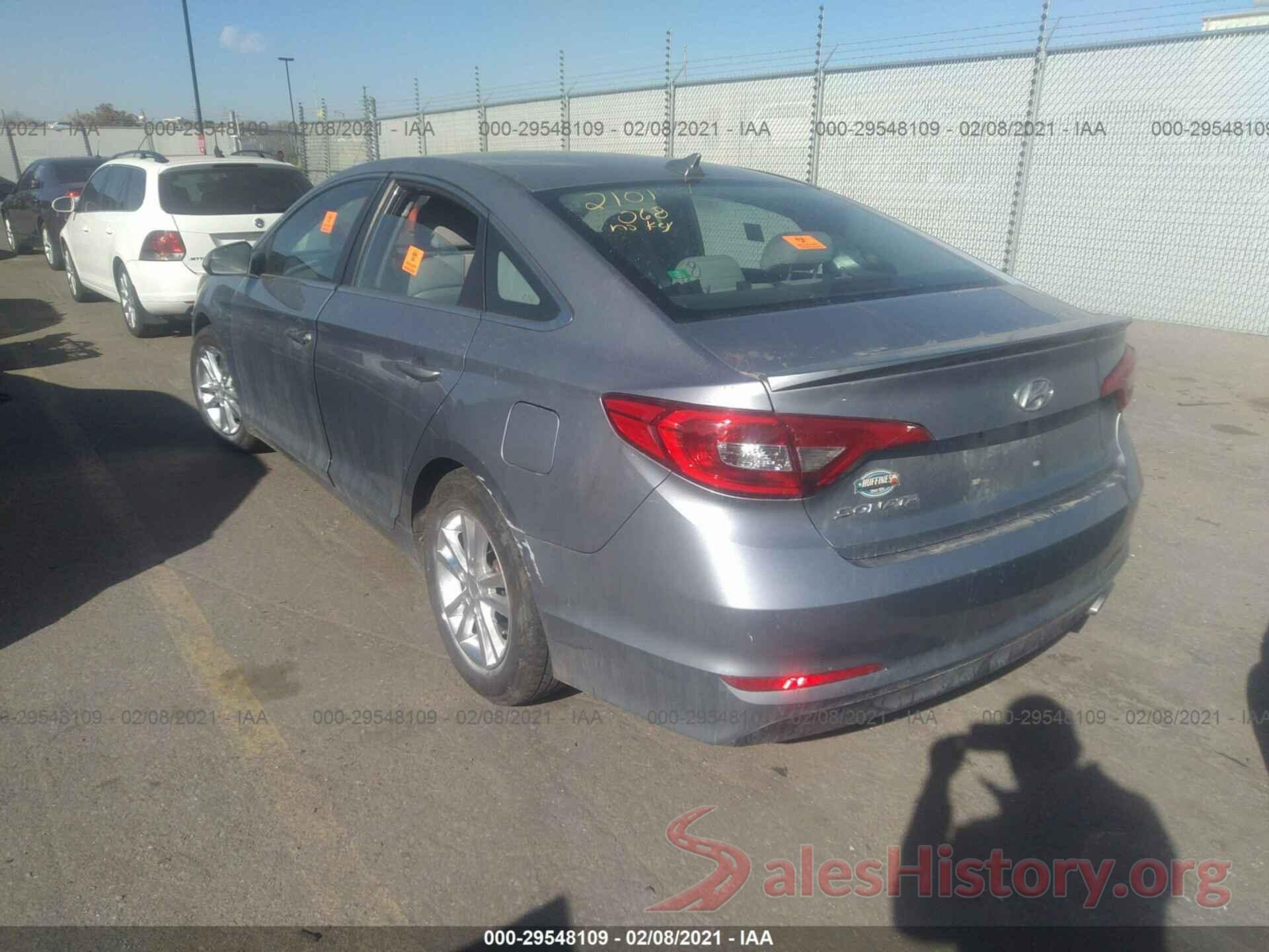 5NPE24AF2GH309542 2016 HYUNDAI SONATA