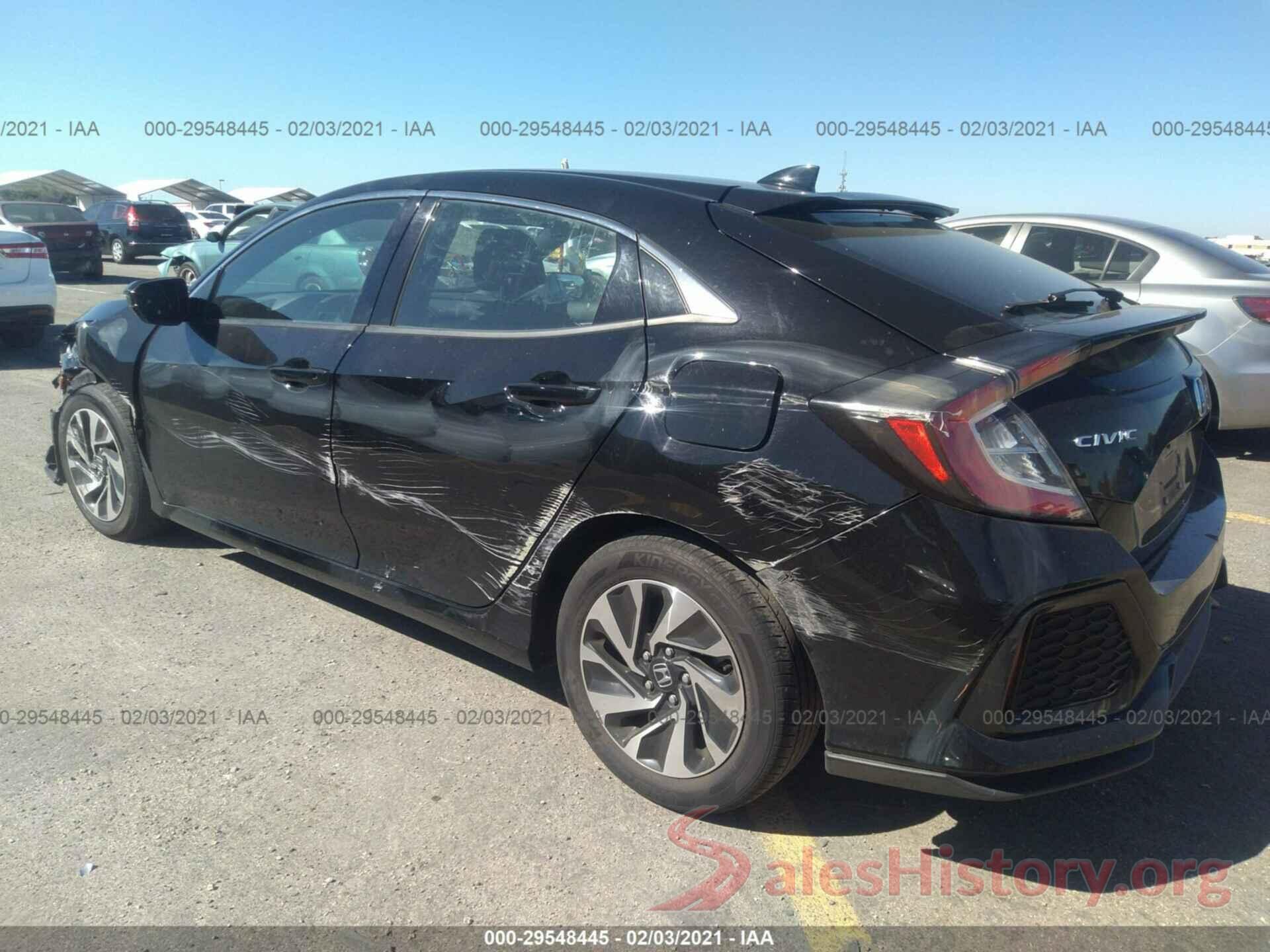 SHHFK7H2XHU409704 2017 HONDA CIVIC HATCHBACK