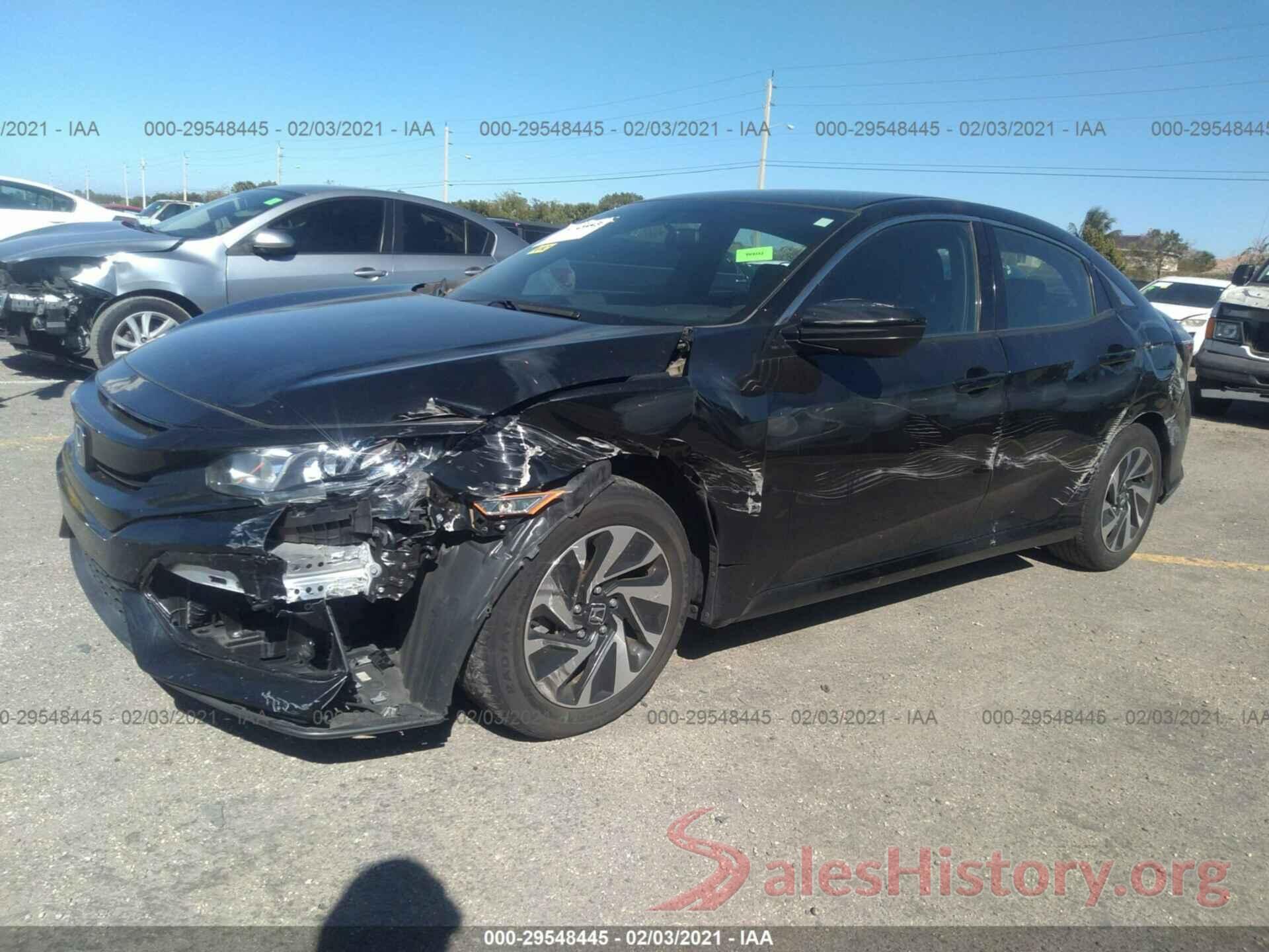 SHHFK7H2XHU409704 2017 HONDA CIVIC HATCHBACK