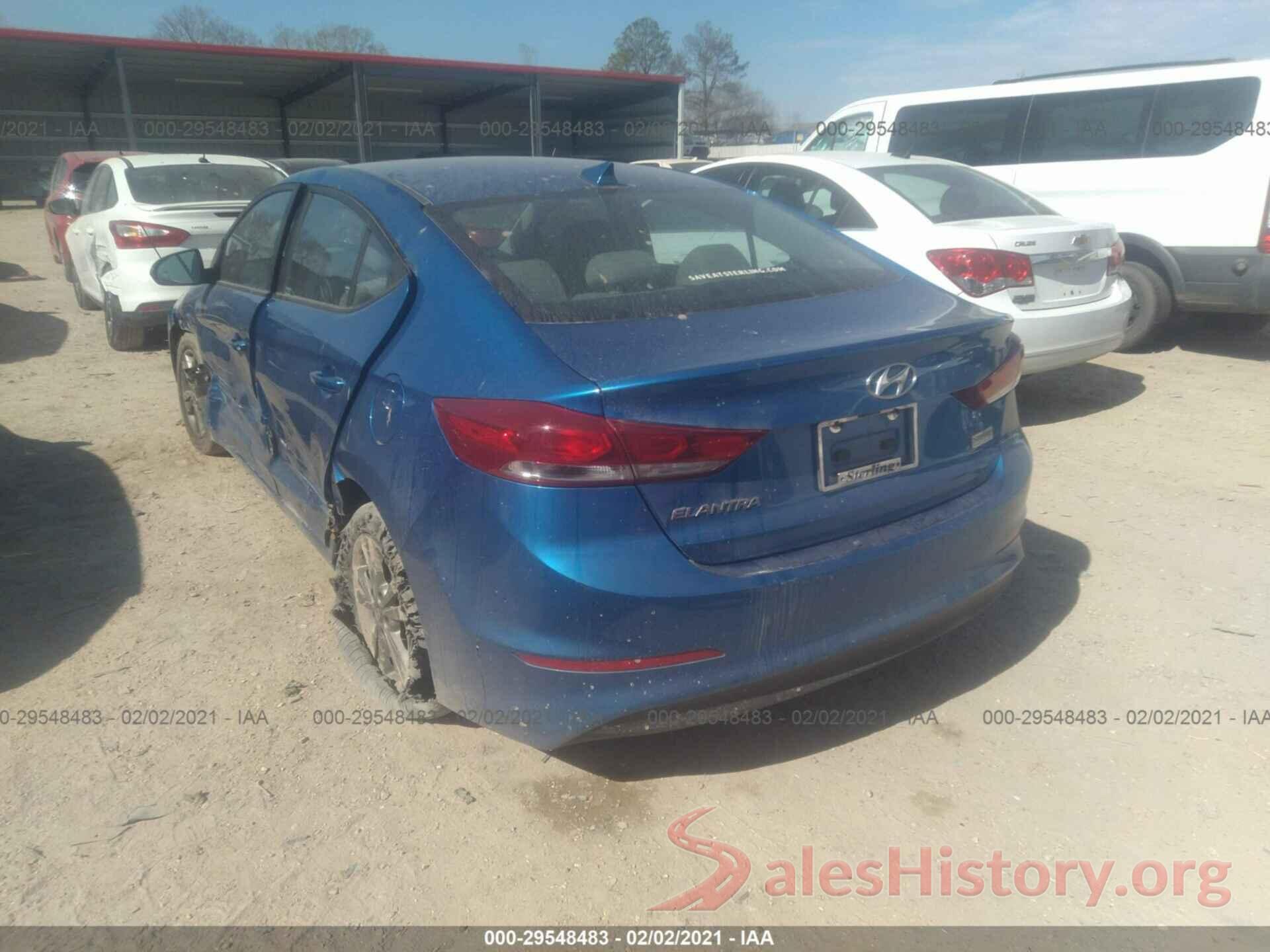 5NPD84LF6JH298589 2018 HYUNDAI ELANTRA