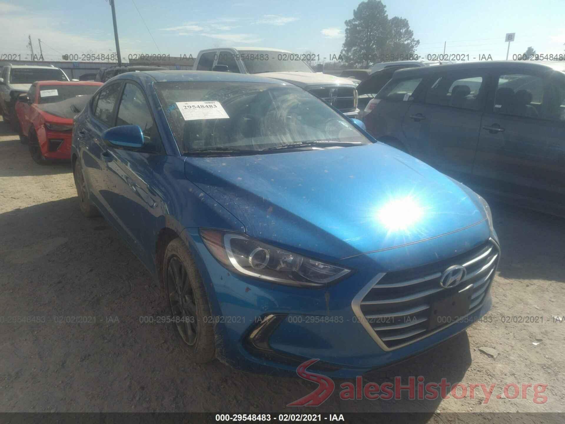 5NPD84LF6JH298589 2018 HYUNDAI ELANTRA