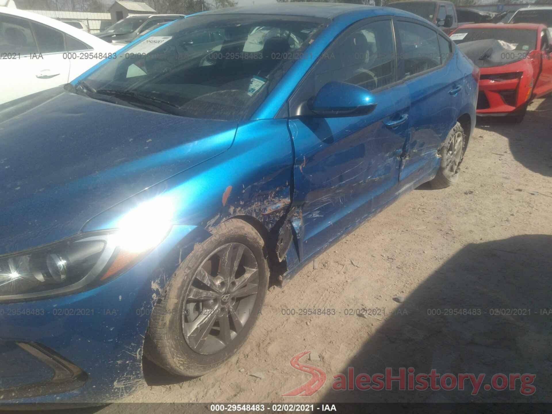 5NPD84LF6JH298589 2018 HYUNDAI ELANTRA