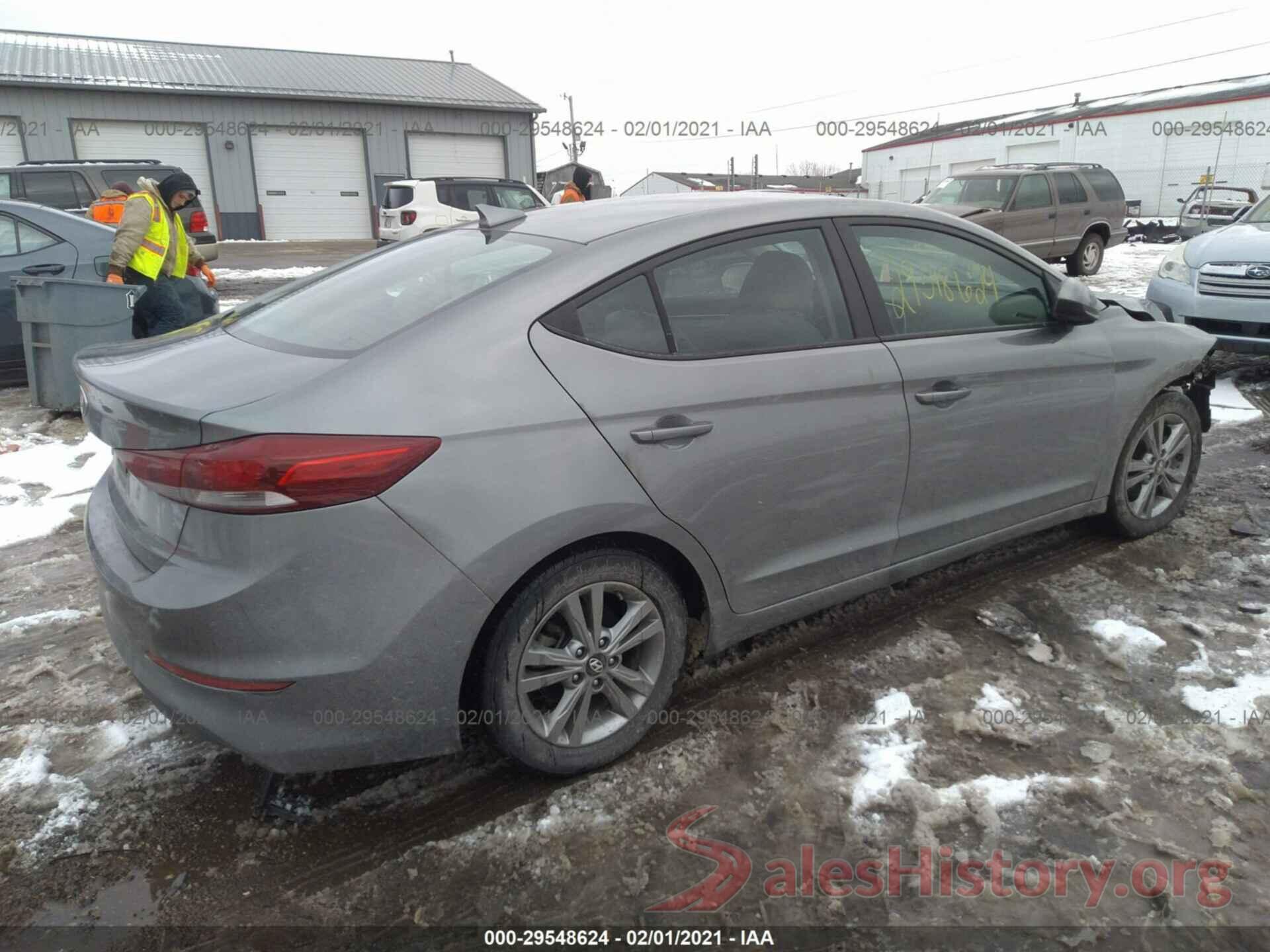 KMHD84LFXJU536901 2018 HYUNDAI ELANTRA