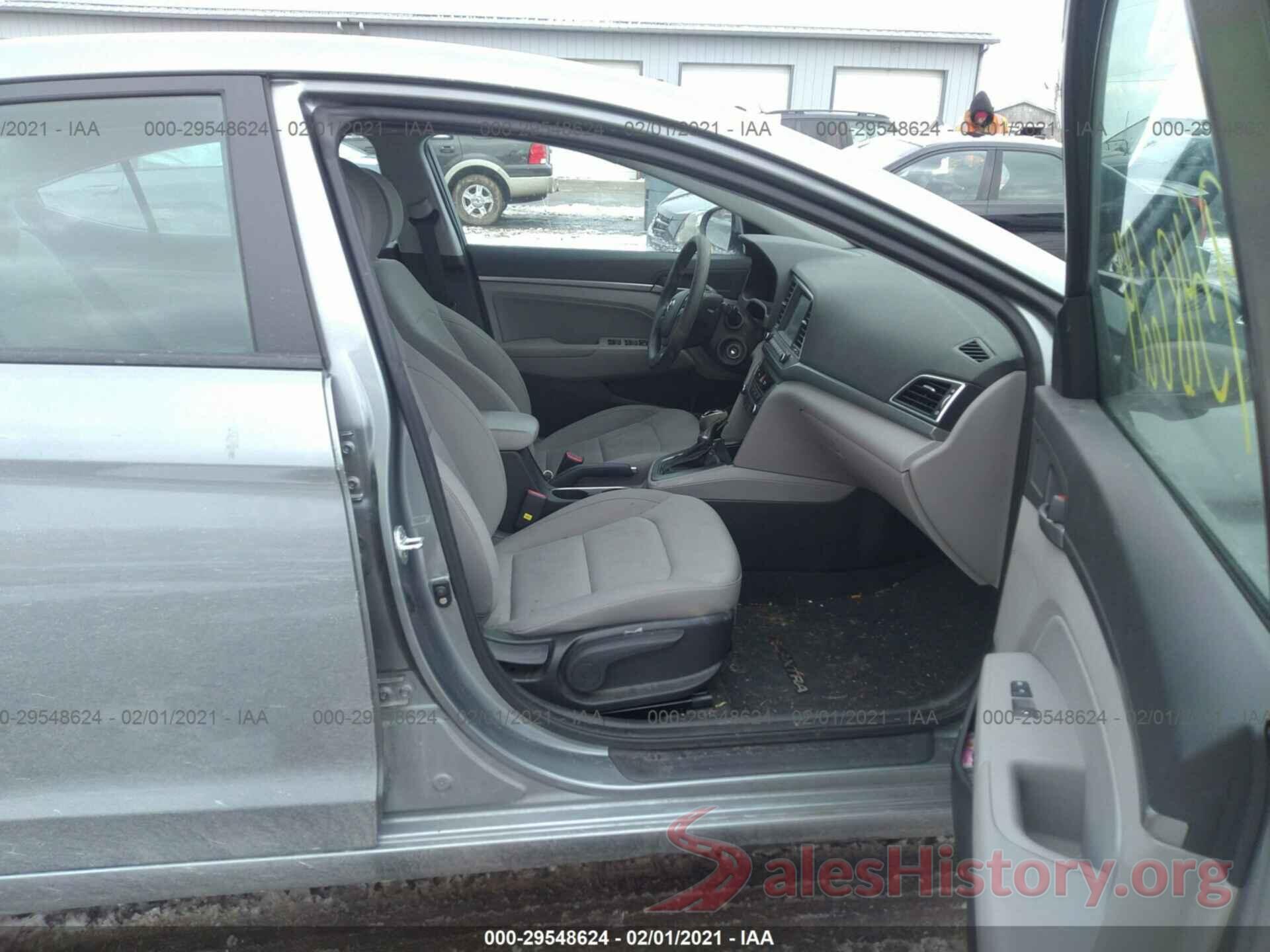 KMHD84LFXJU536901 2018 HYUNDAI ELANTRA