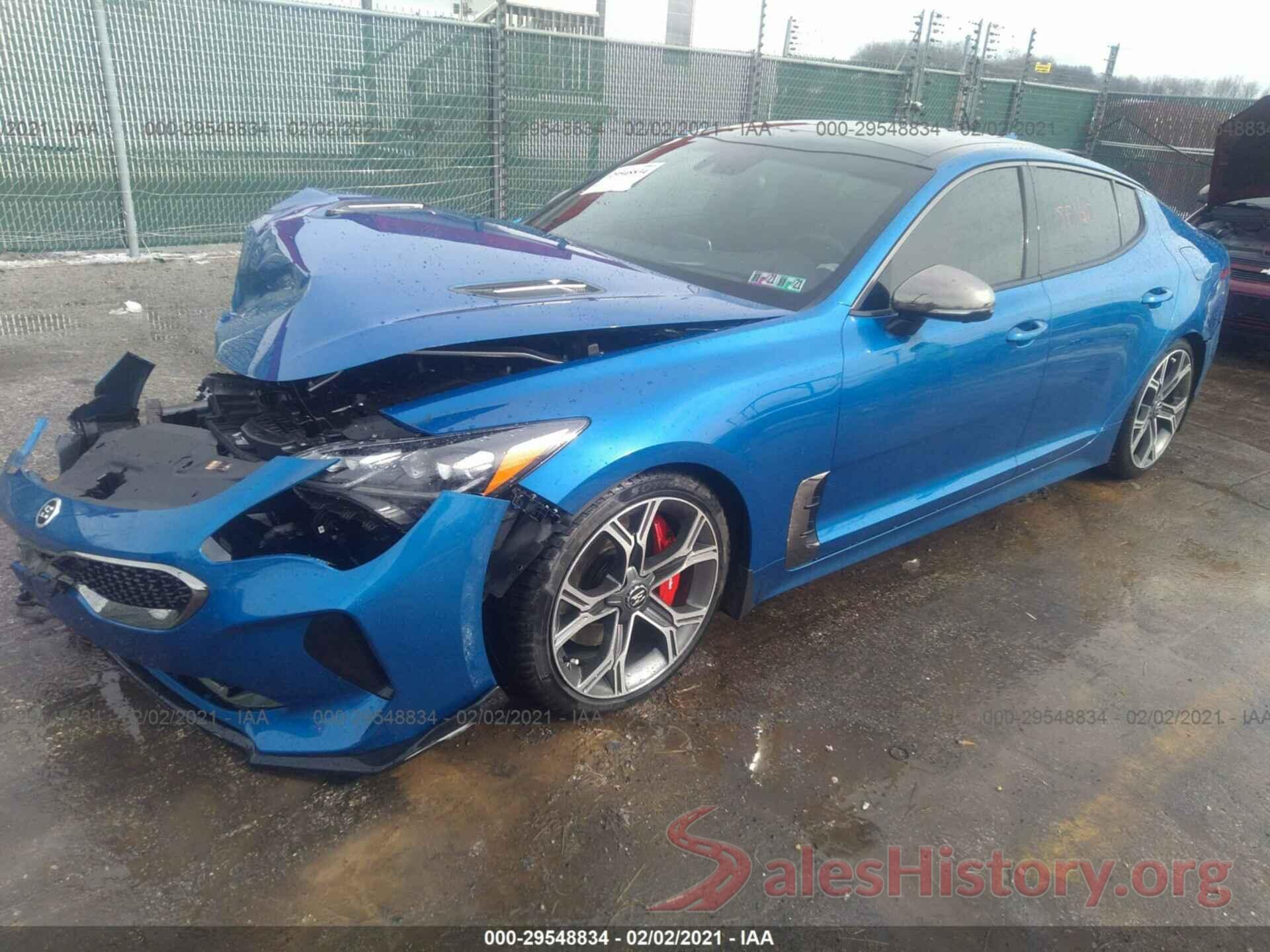 KNAE55LC0K6063025 2019 KIA STINGER