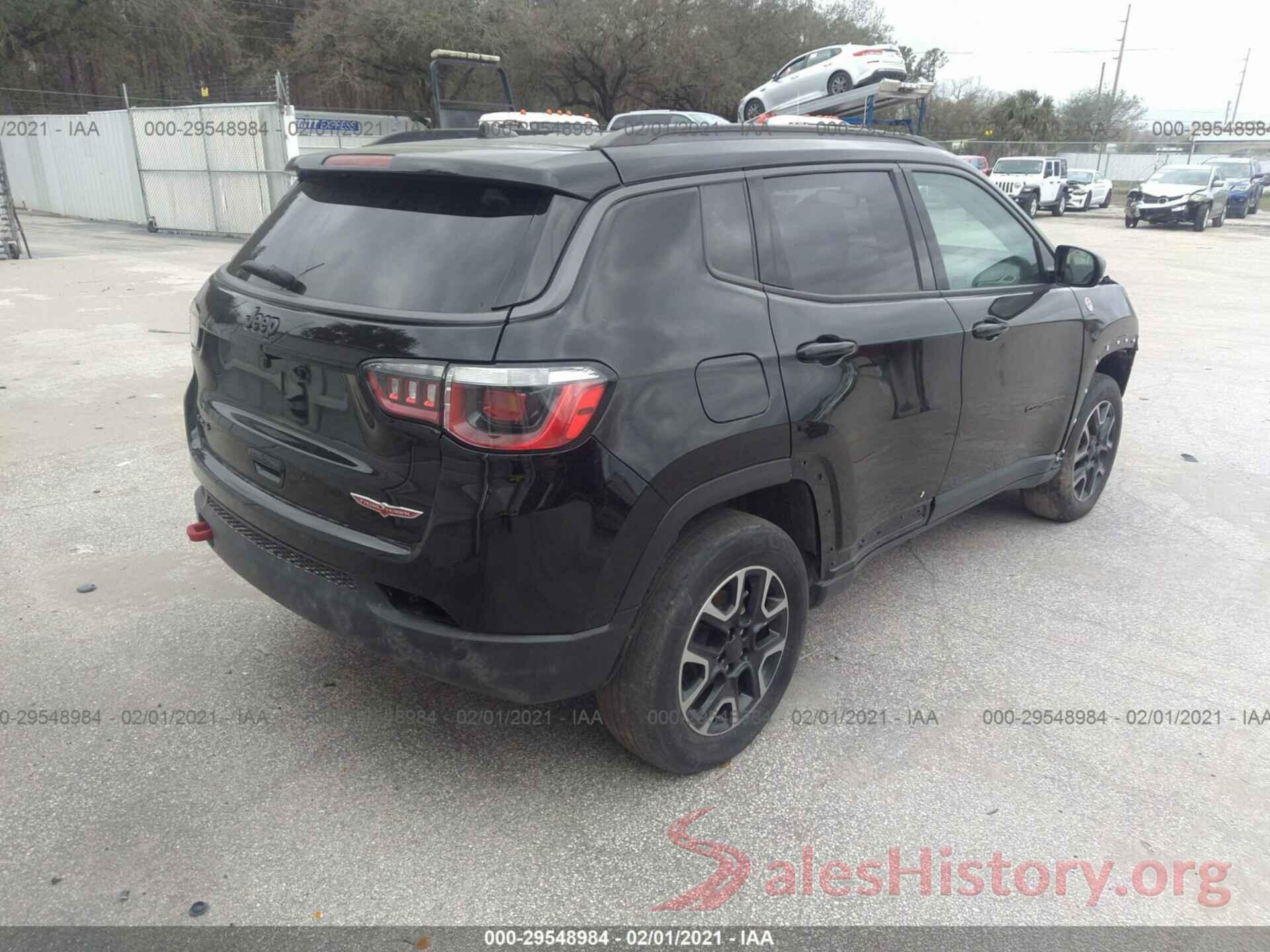 3C4NJDDB1KT660611 2019 JEEP COMPASS