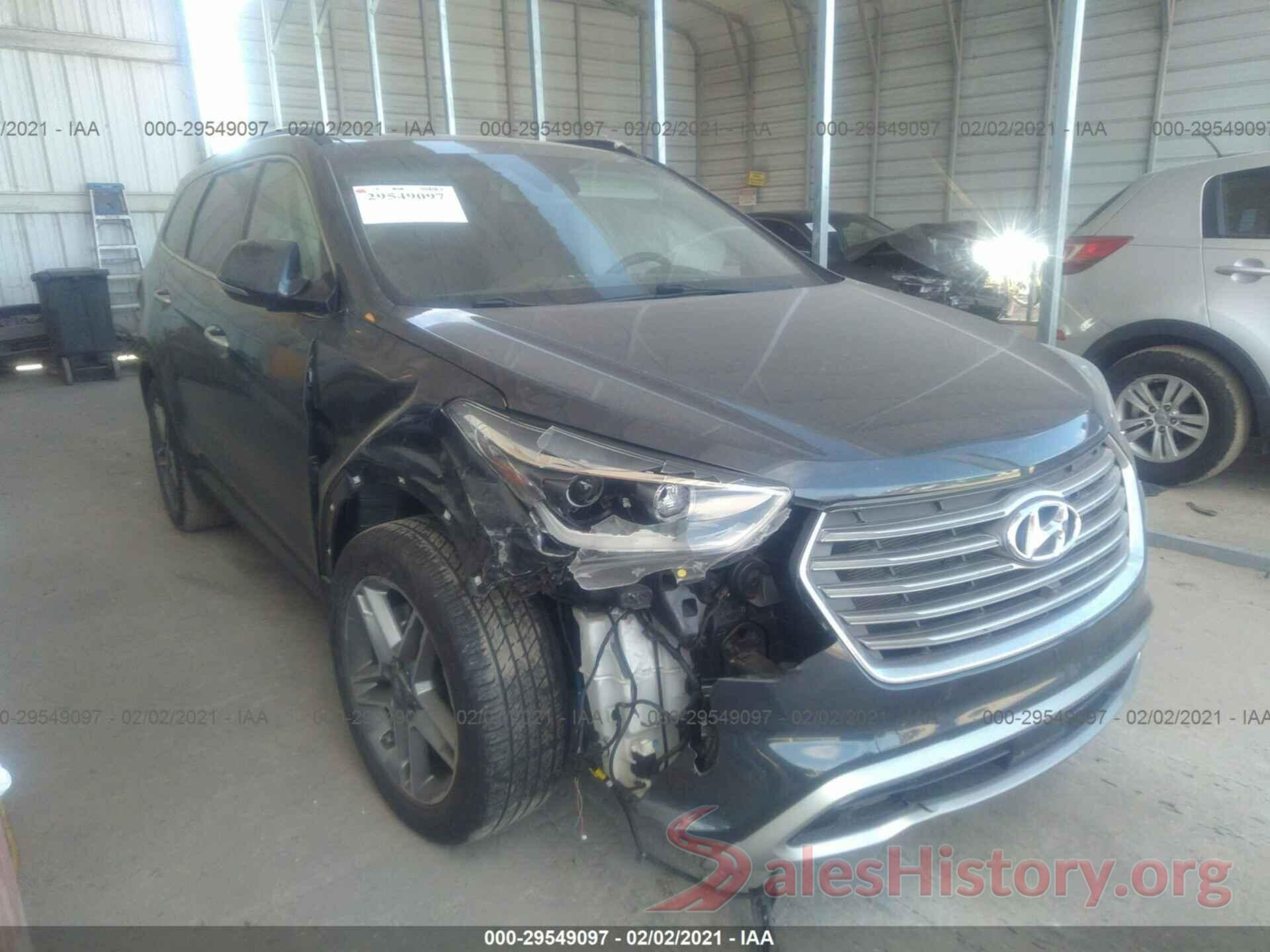 KM8SR4HF3HU217282 2017 HYUNDAI SANTA FE