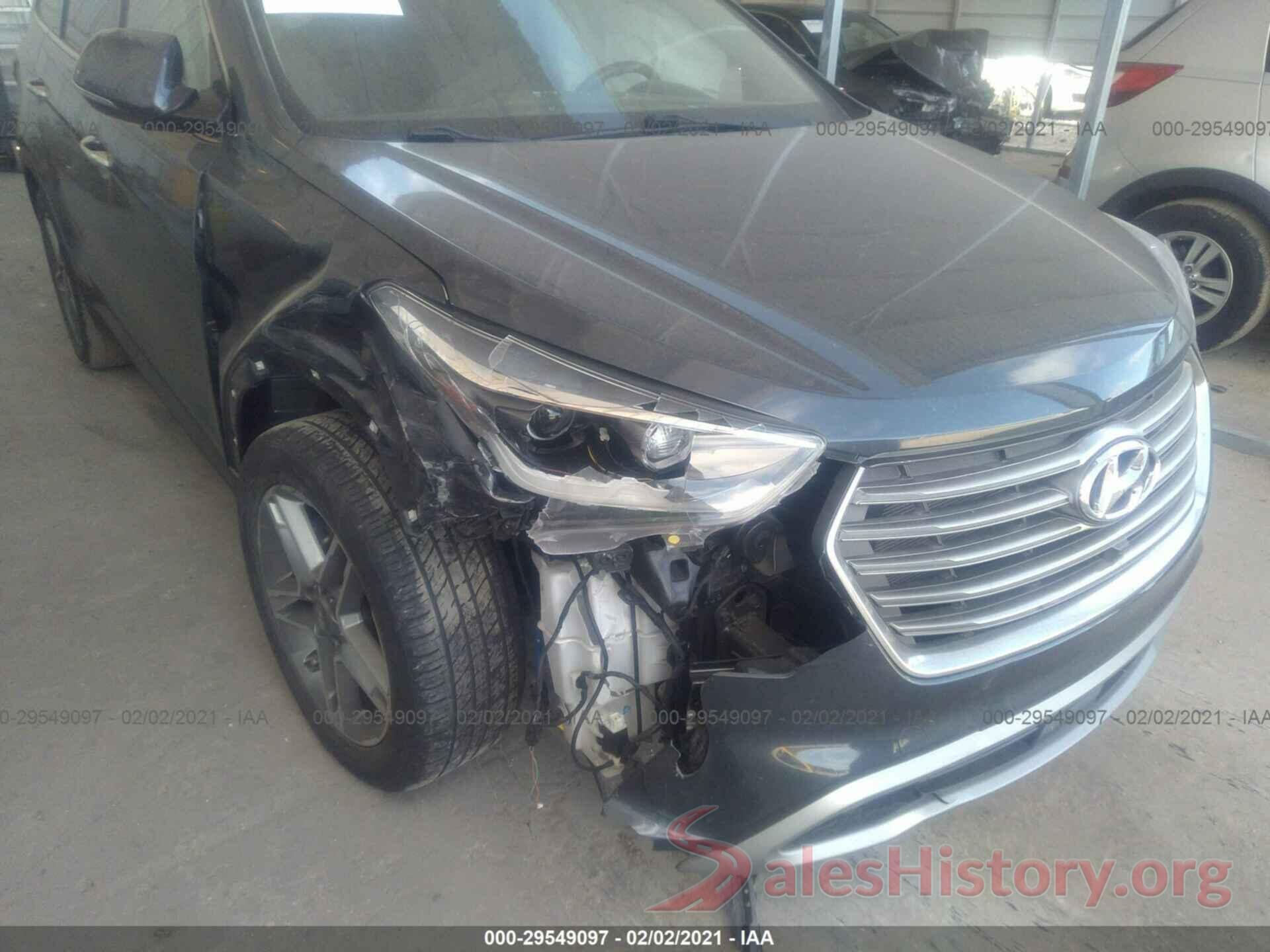 KM8SR4HF3HU217282 2017 HYUNDAI SANTA FE