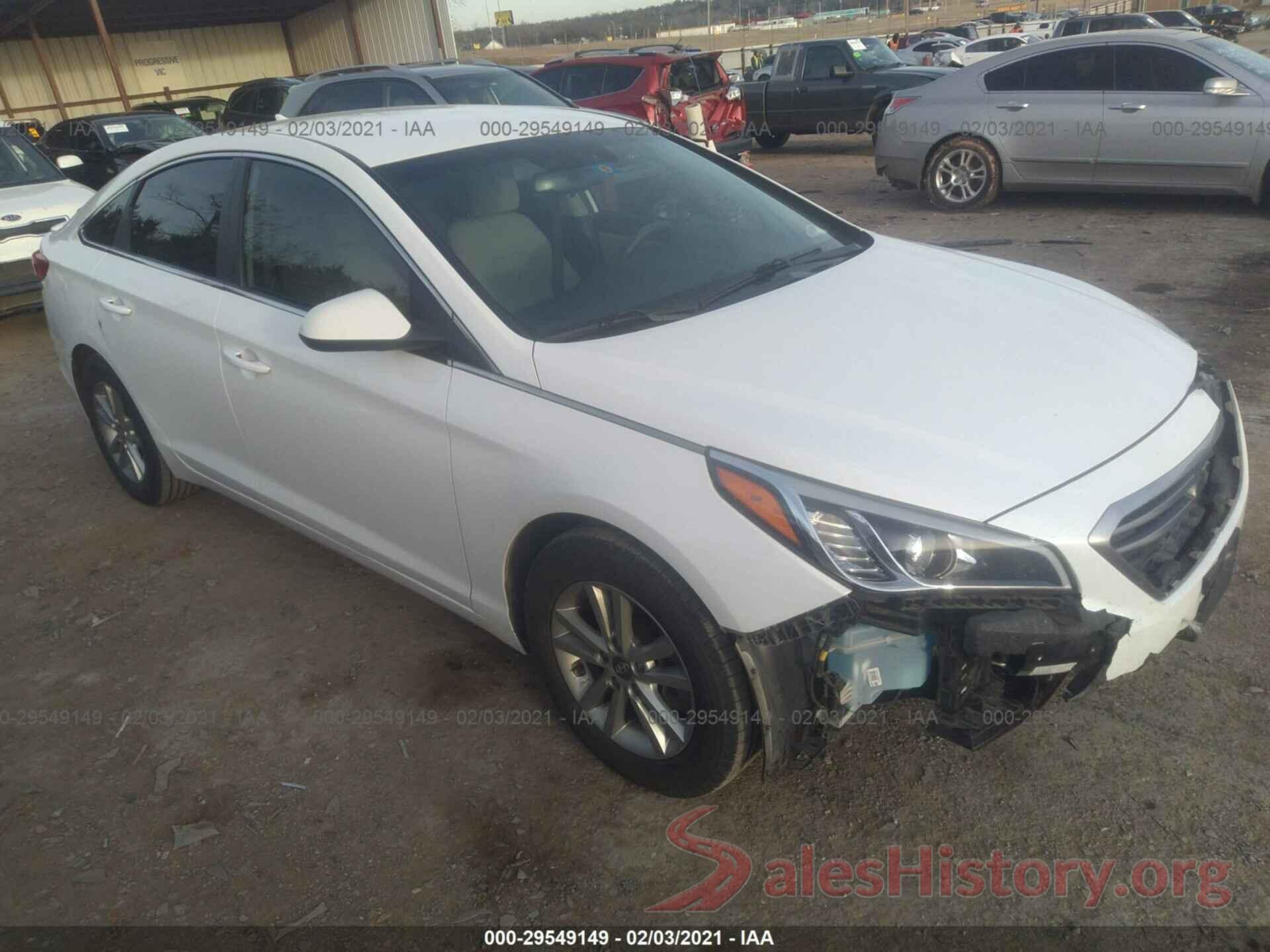 5NPE24AF0GH315811 2016 HYUNDAI SONATA