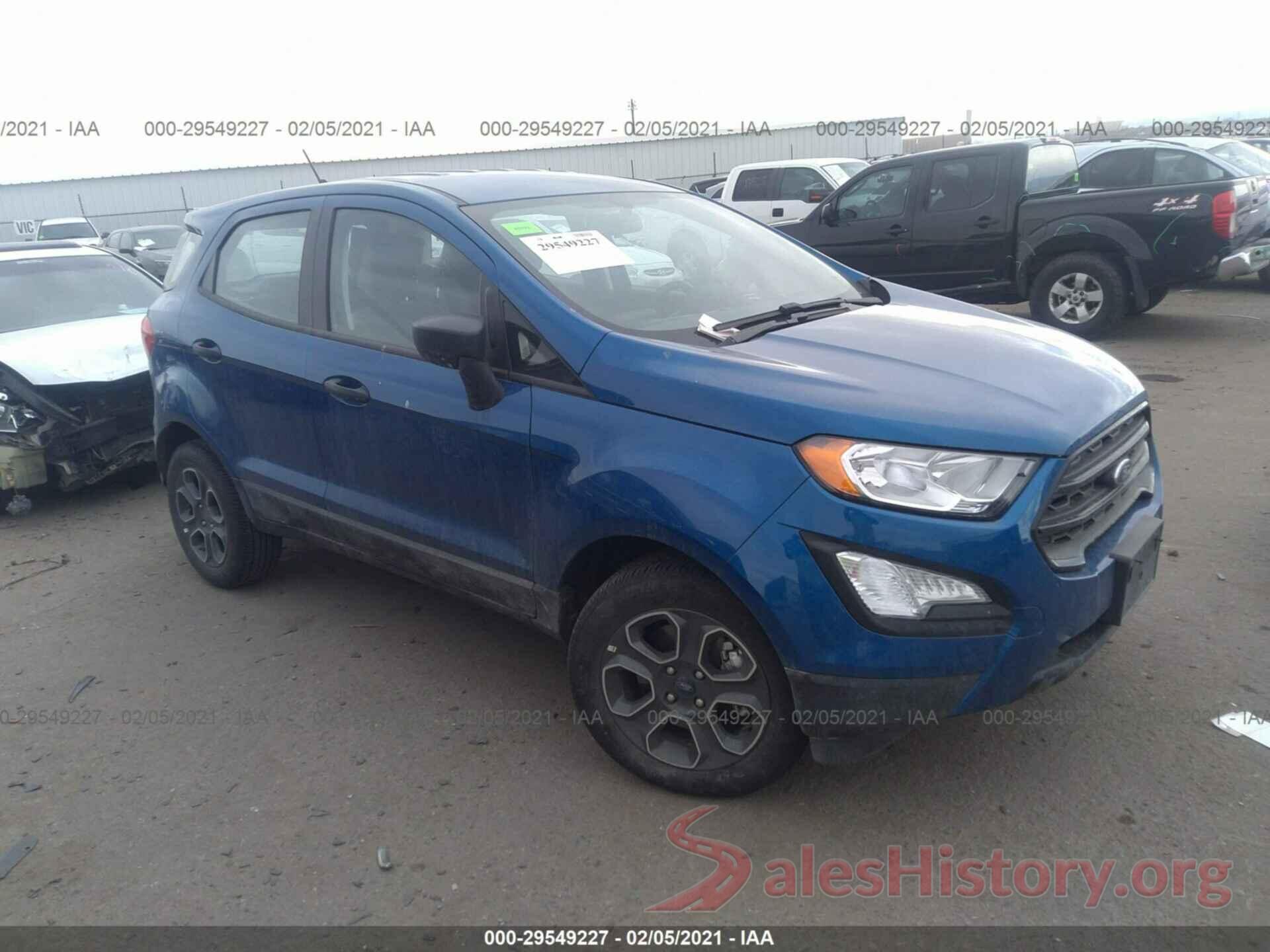 MAJ3S2FE9LC377294 2020 FORD ECOSPORT