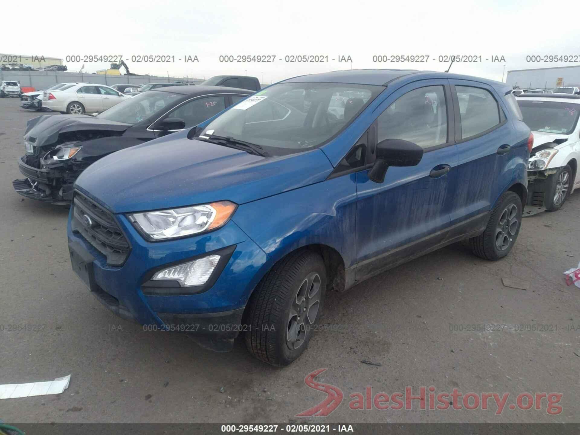 MAJ3S2FE9LC377294 2020 FORD ECOSPORT