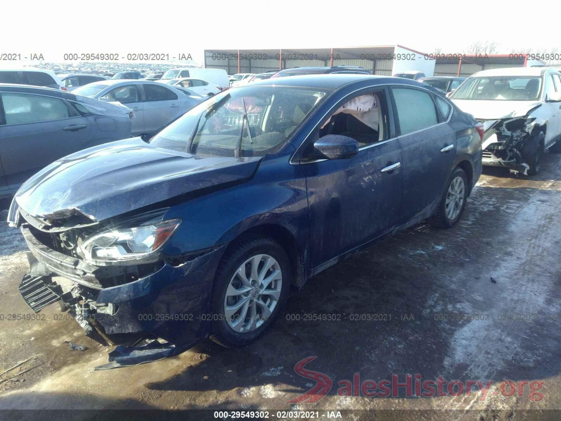 3N1AB7APXKY422162 2019 NISSAN SENTRA