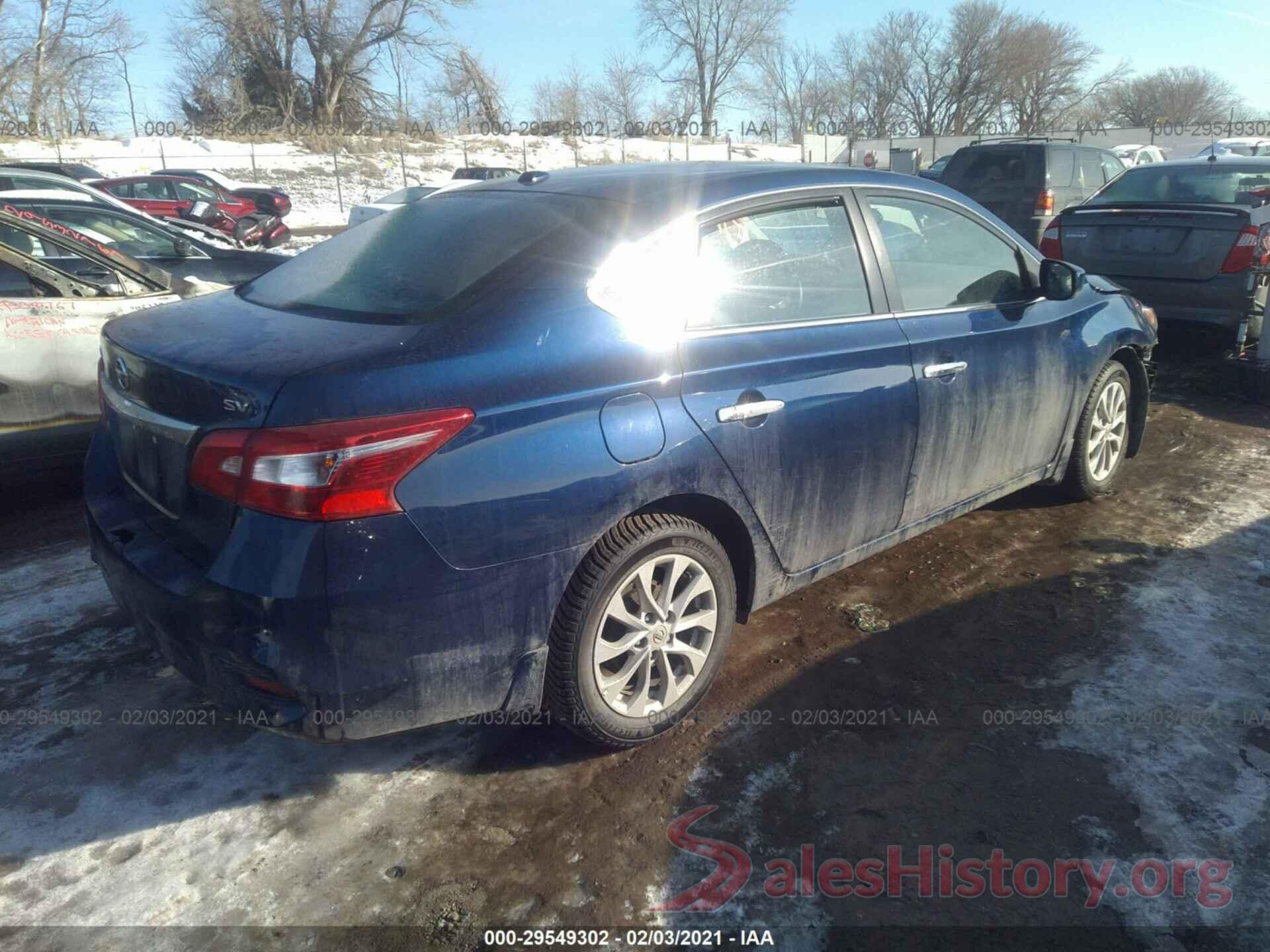 3N1AB7APXKY422162 2019 NISSAN SENTRA