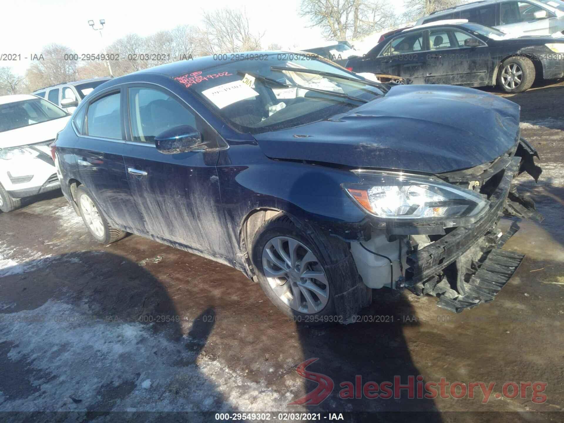 3N1AB7APXKY422162 2019 NISSAN SENTRA