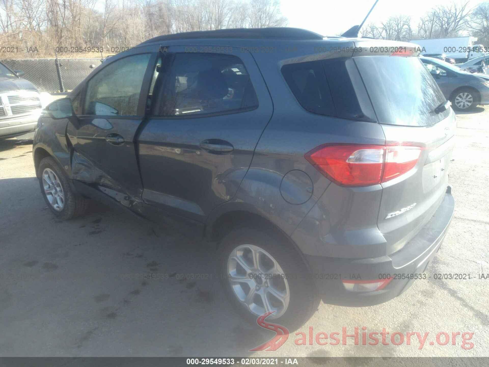 MAJ6S3GL4LC338581 2020 FORD ECOSPORT