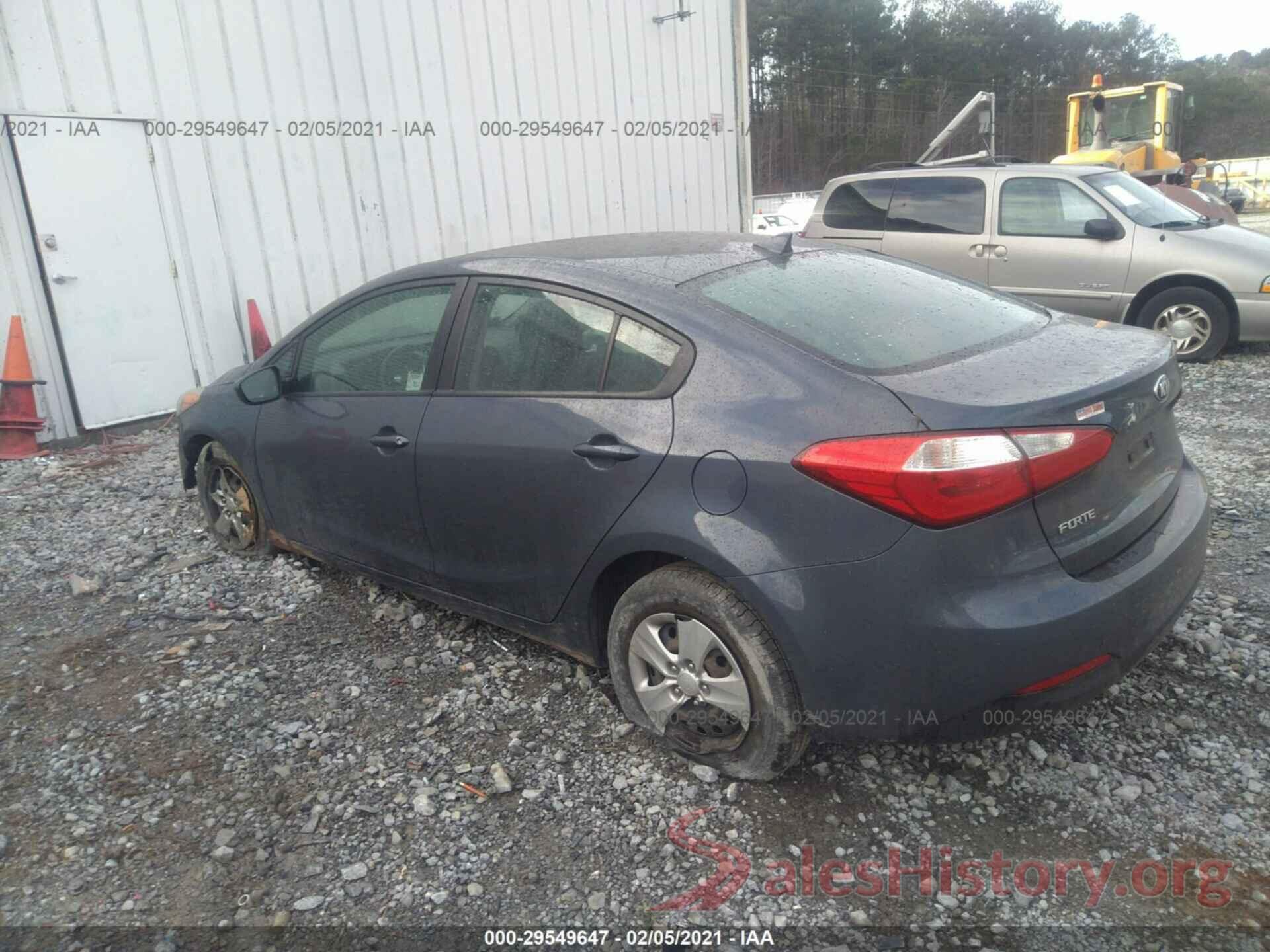 KNAFK4A65G5493005 2016 KIA FORTE