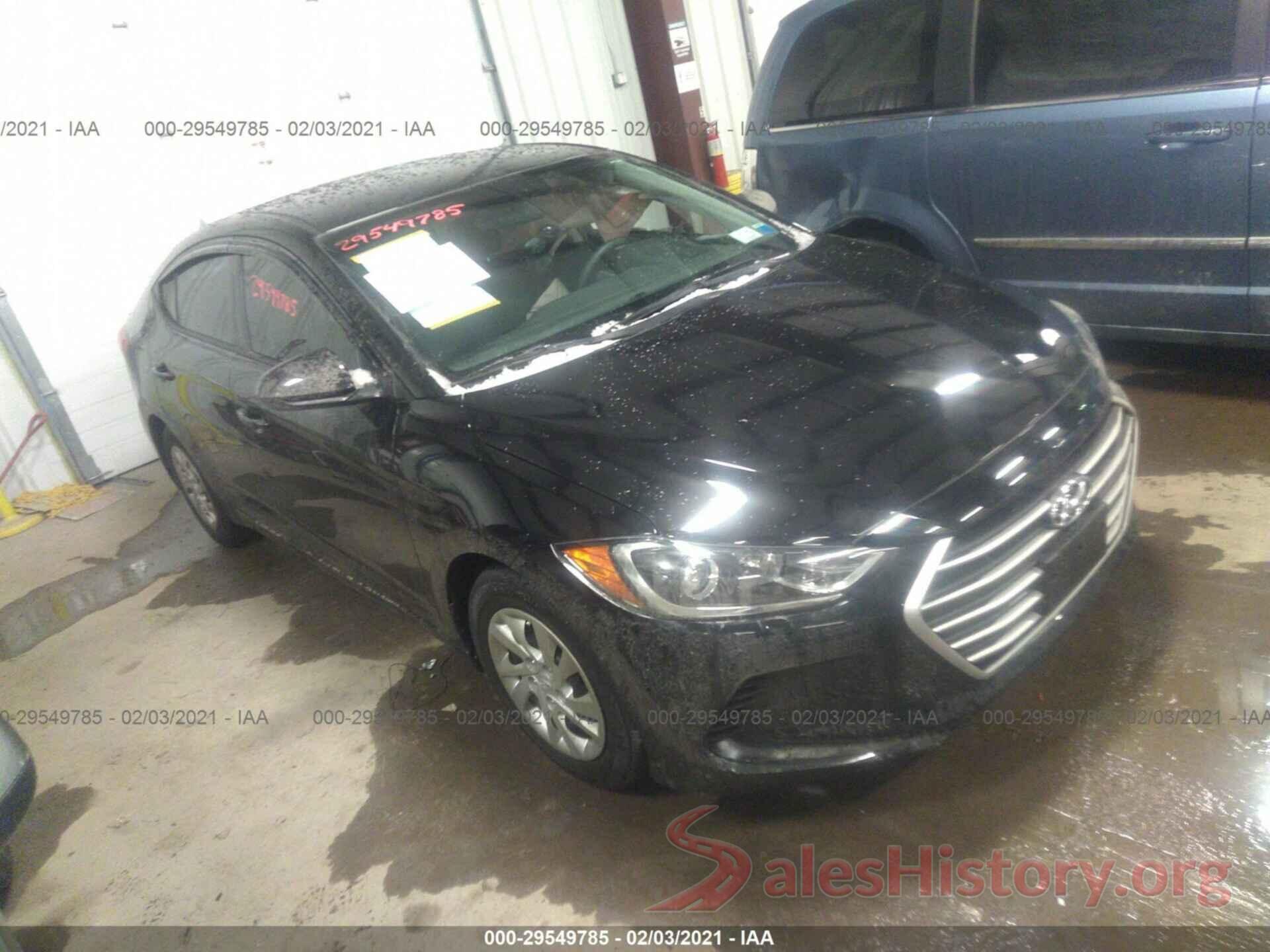 5NPD74LF7JH308789 2018 HYUNDAI ELANTRA