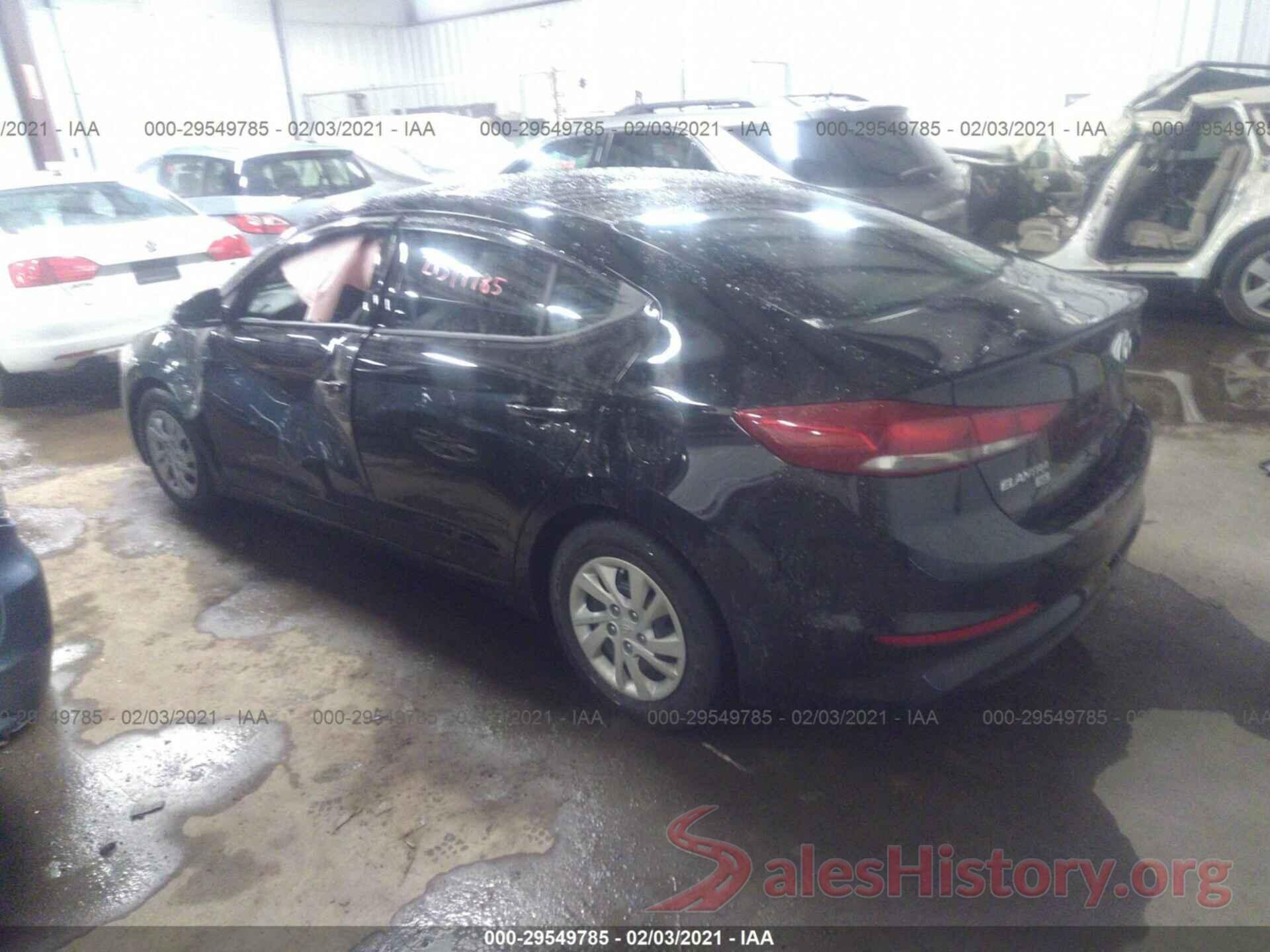 5NPD74LF7JH308789 2018 HYUNDAI ELANTRA