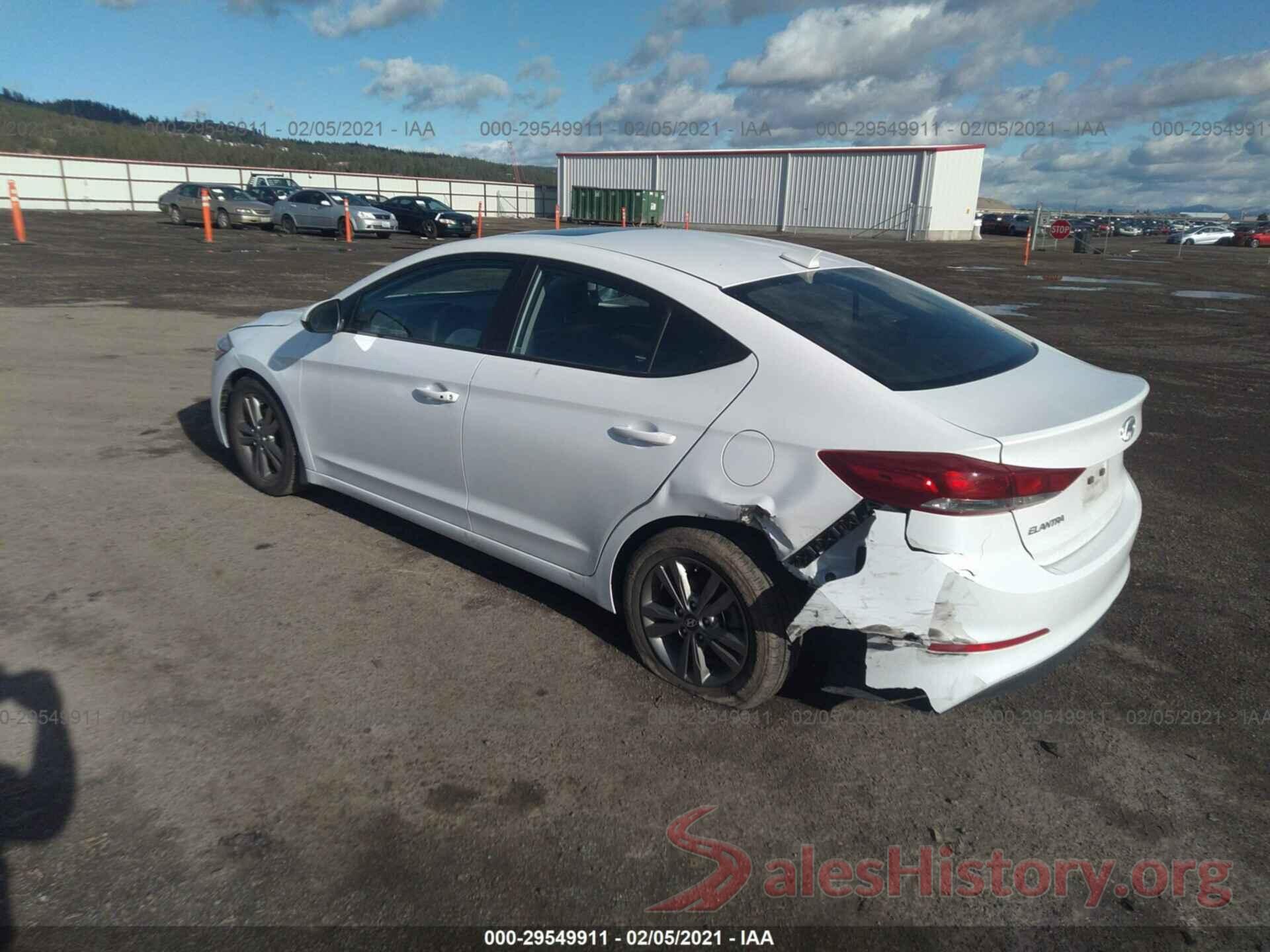 5NPD84LF4JH329905 2018 HYUNDAI ELANTRA