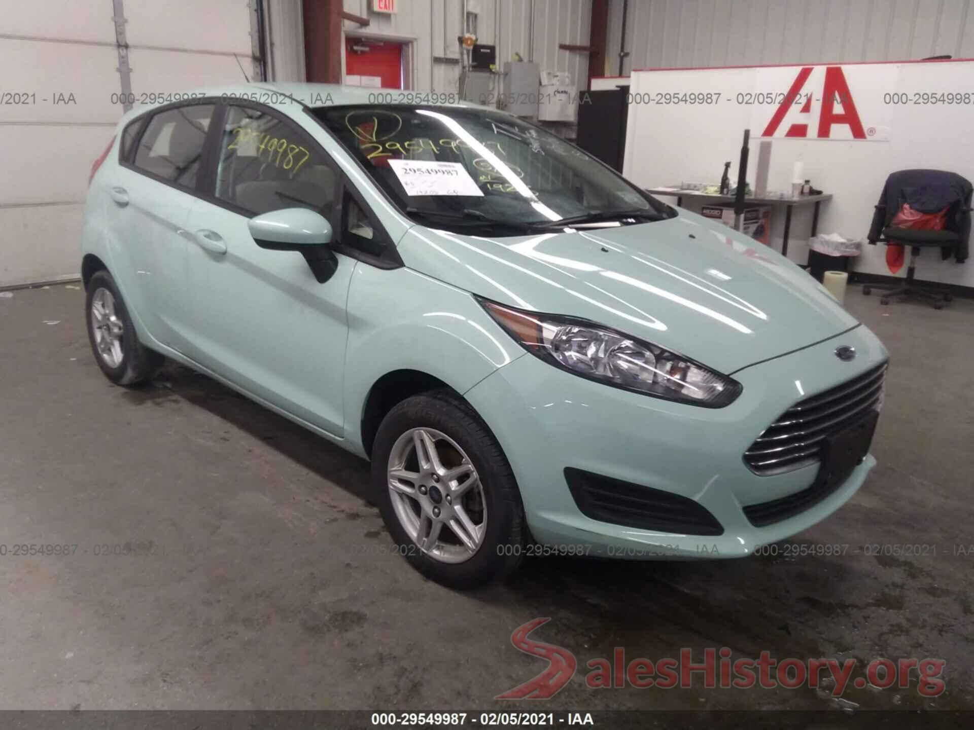 3FADP4EJ7HM156282 2017 FORD FIESTA