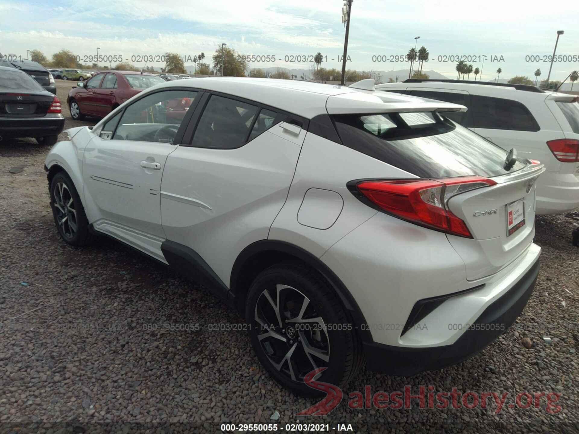 NMTKHMBX5JR031292 2018 TOYOTA C-HR