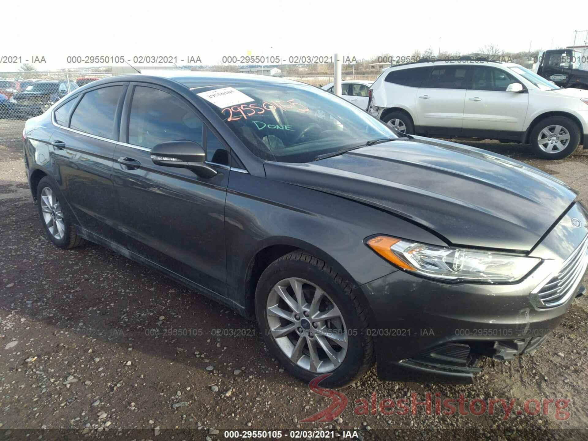 3FA6P0HD3HR180928 2017 FORD FUSION