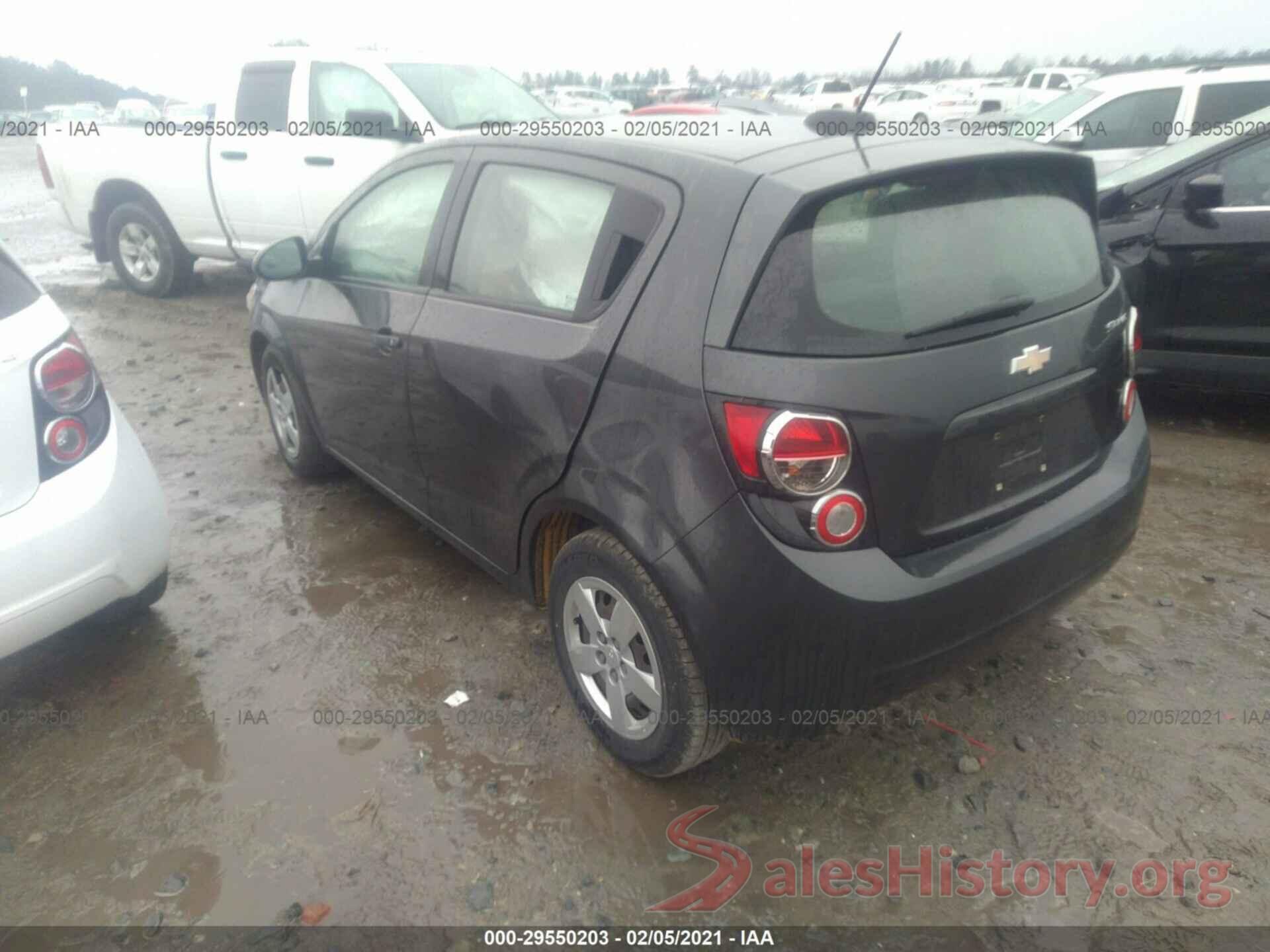 1G1JA6SG5G4124727 2016 CHEVROLET SONIC