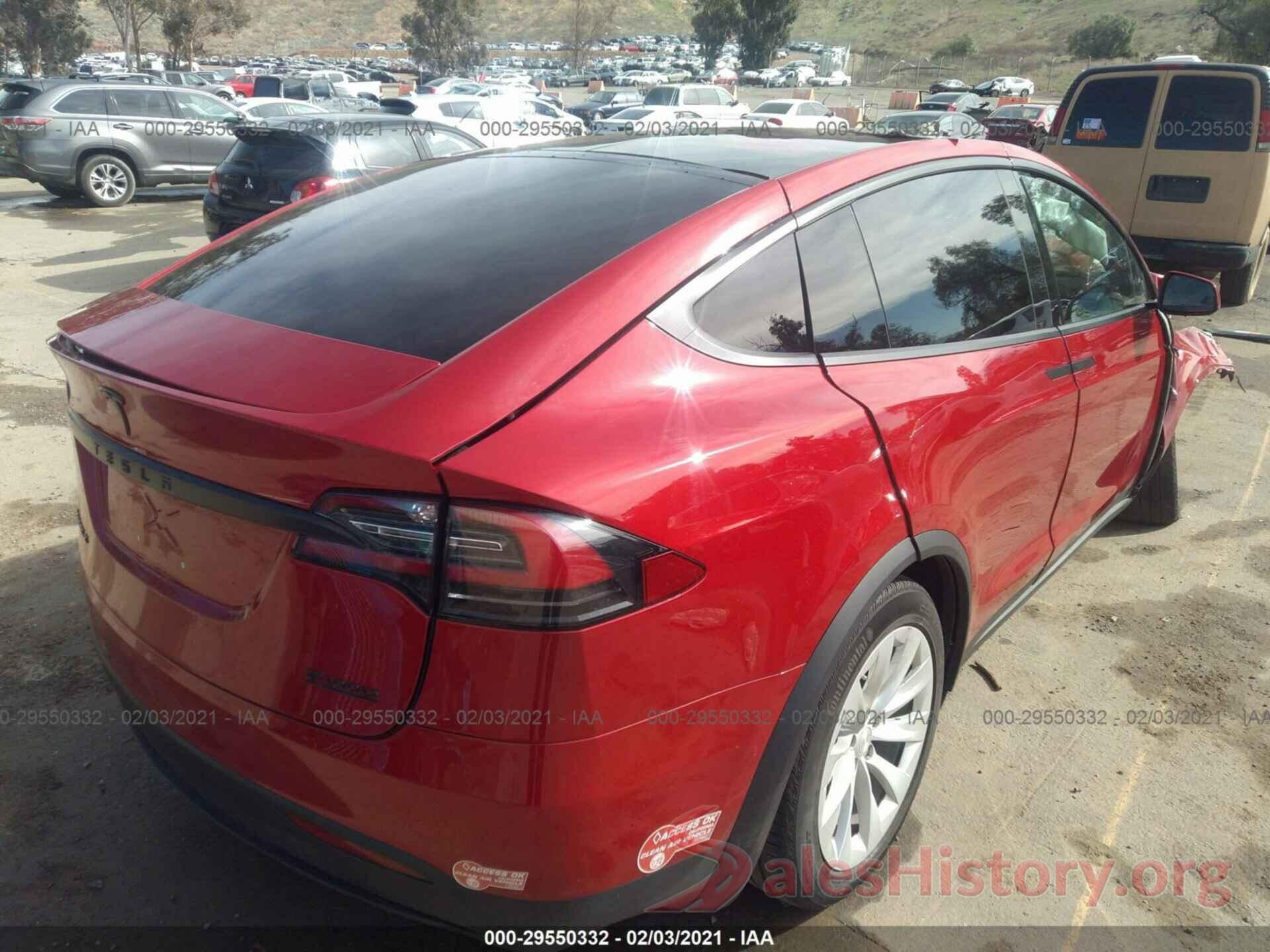 5YJXCDE42HF038352 2017 TESLA MODEL X