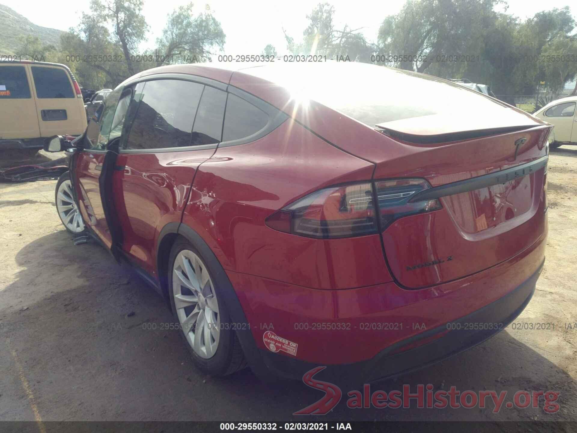 5YJXCDE42HF038352 2017 TESLA MODEL X