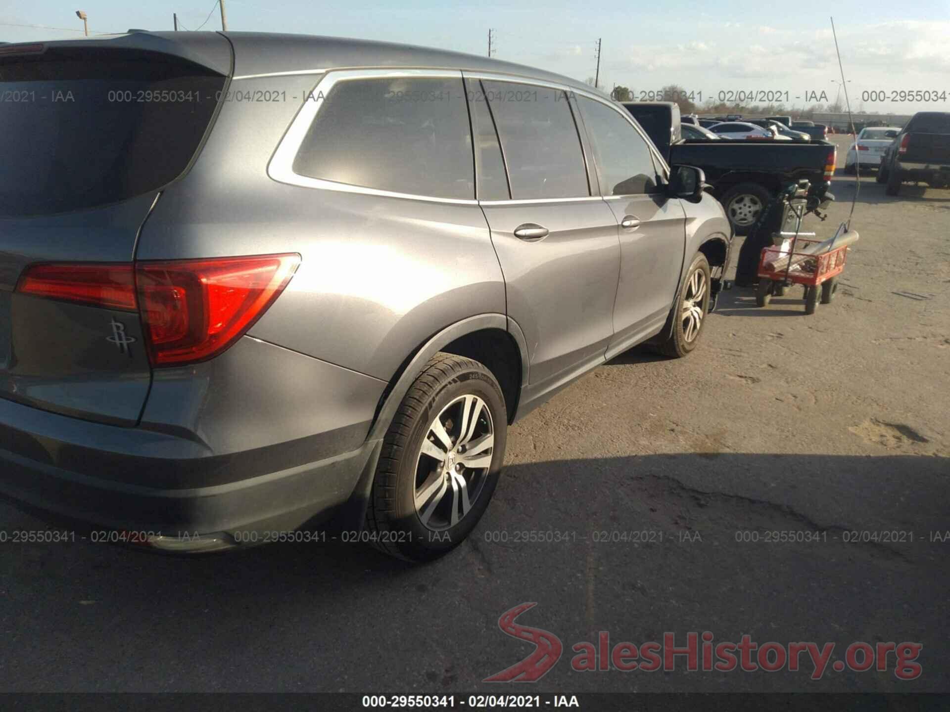 5FNYF5H55GB043520 2016 HONDA PILOT