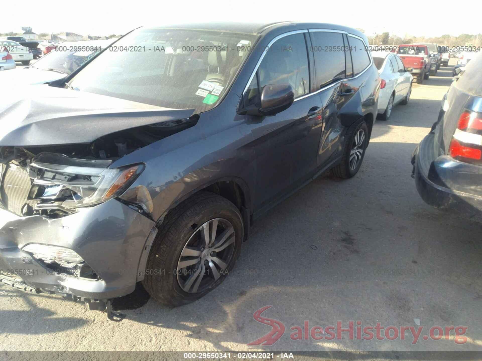 5FNYF5H55GB043520 2016 HONDA PILOT