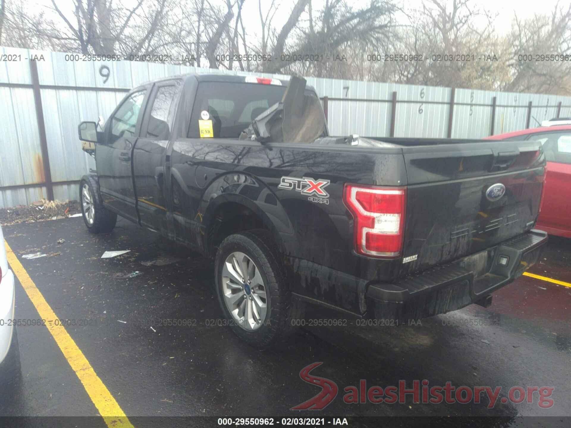 1FTEX1EPXJKD97543 2018 FORD F-150