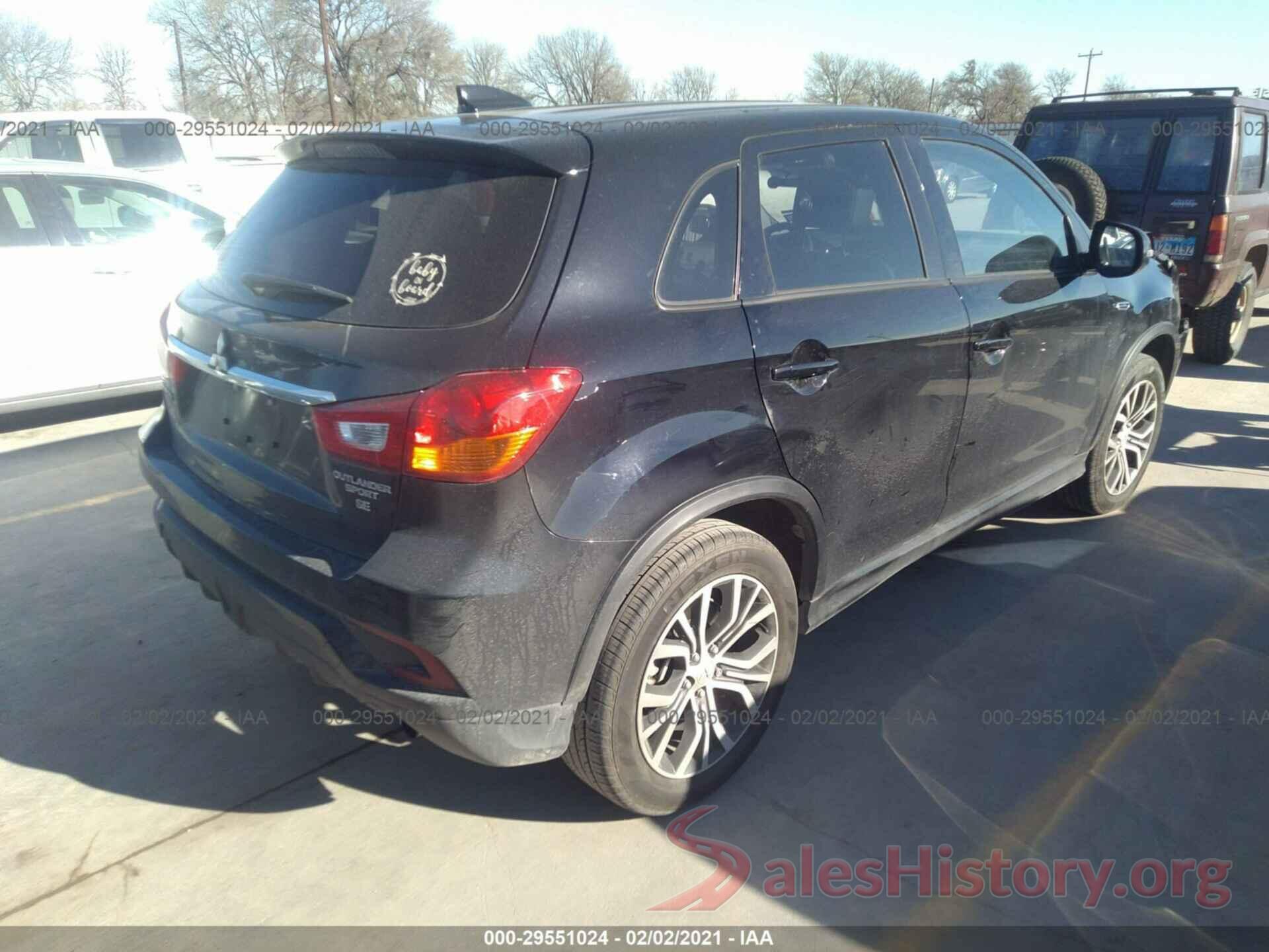 JA4AP3AW4JU020390 2018 MITSUBISHI OUTLANDER SPORT