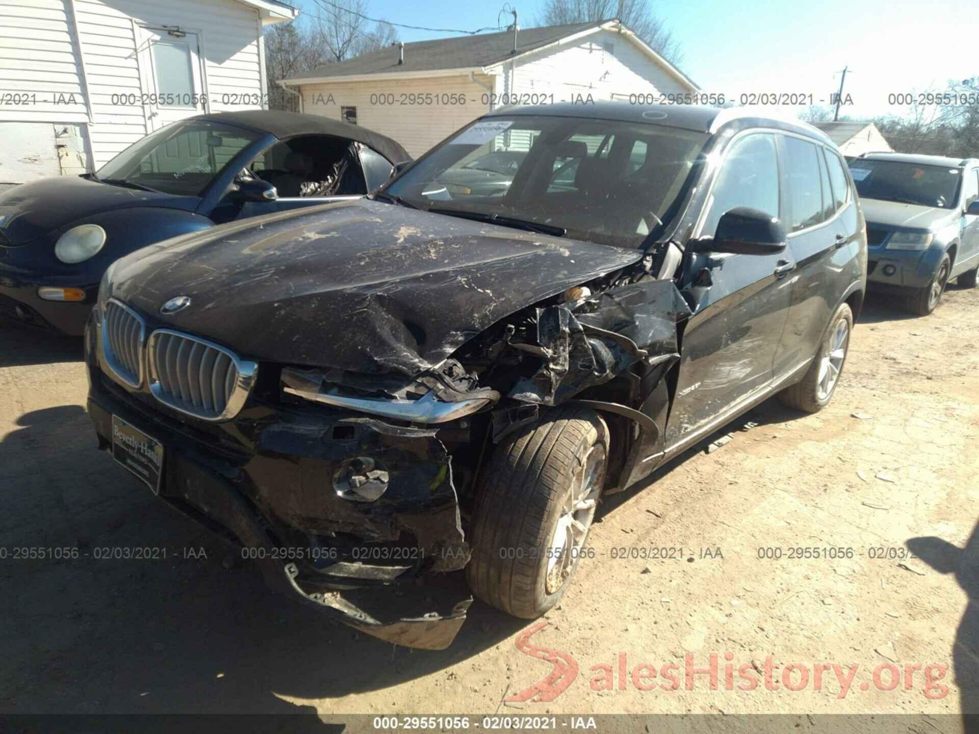 5UXWX9C36H0T19090 2017 BMW X3