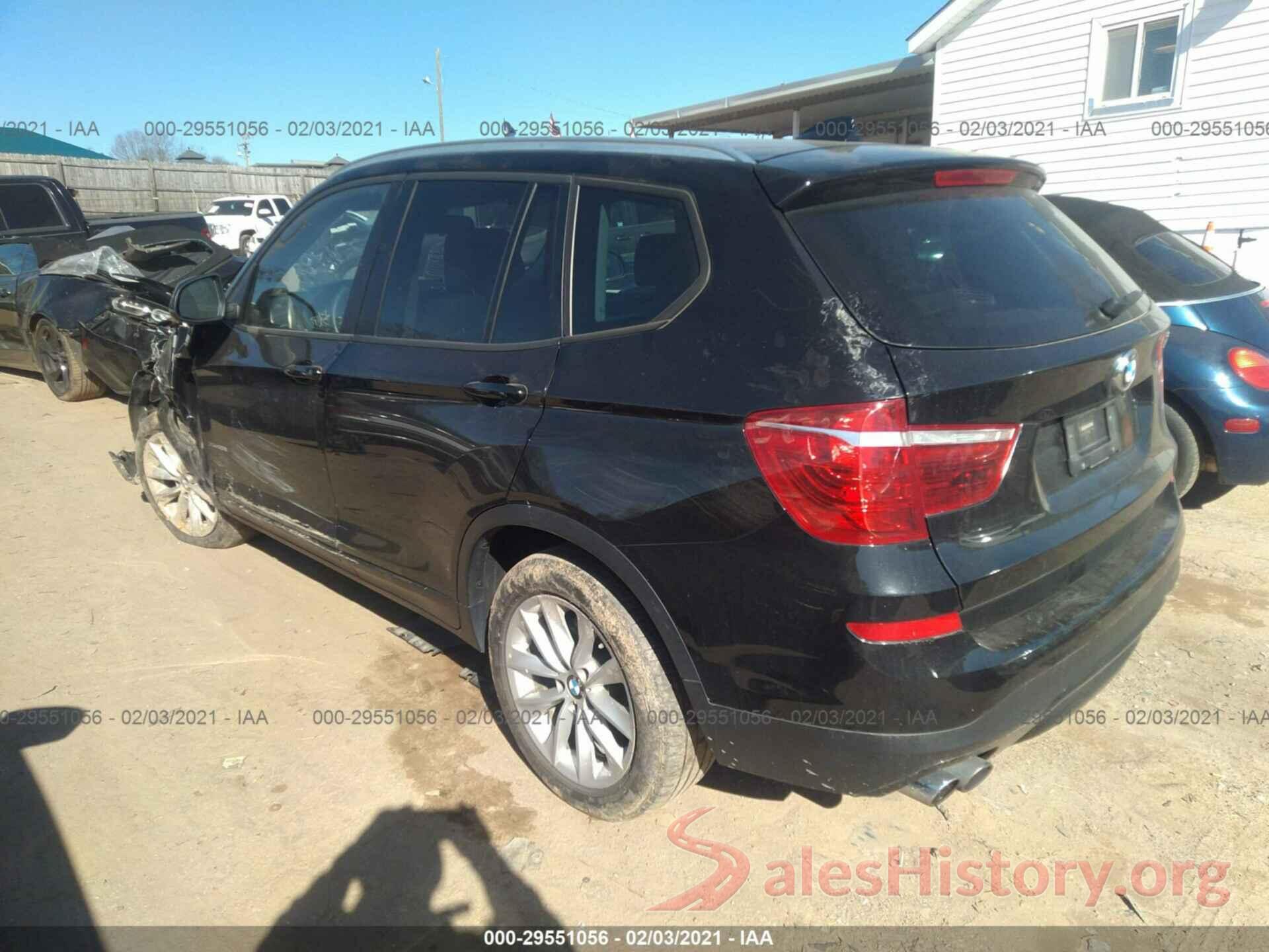 5UXWX9C36H0T19090 2017 BMW X3